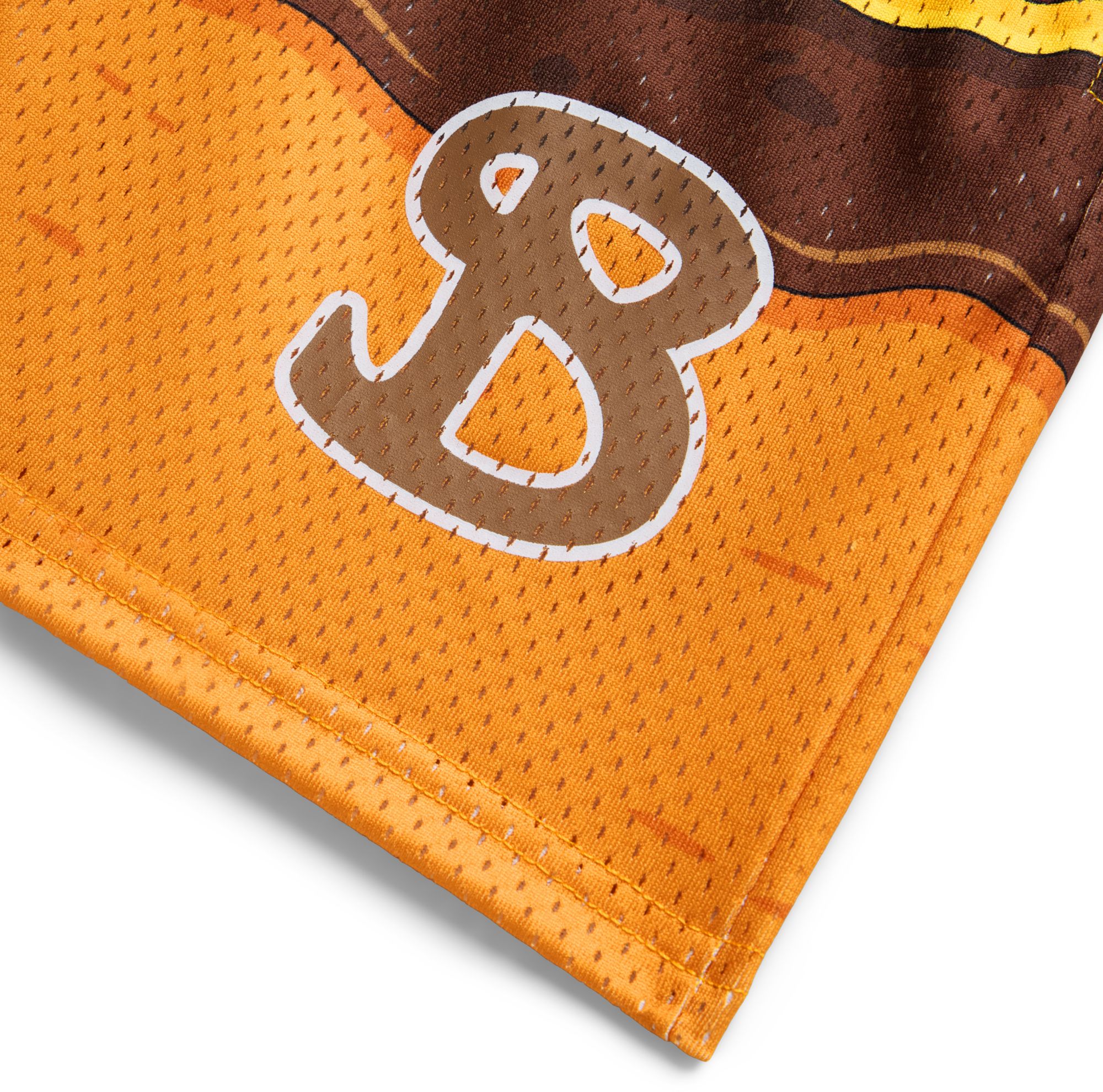 Bucketsquad Youth Burger Print Shorts product image