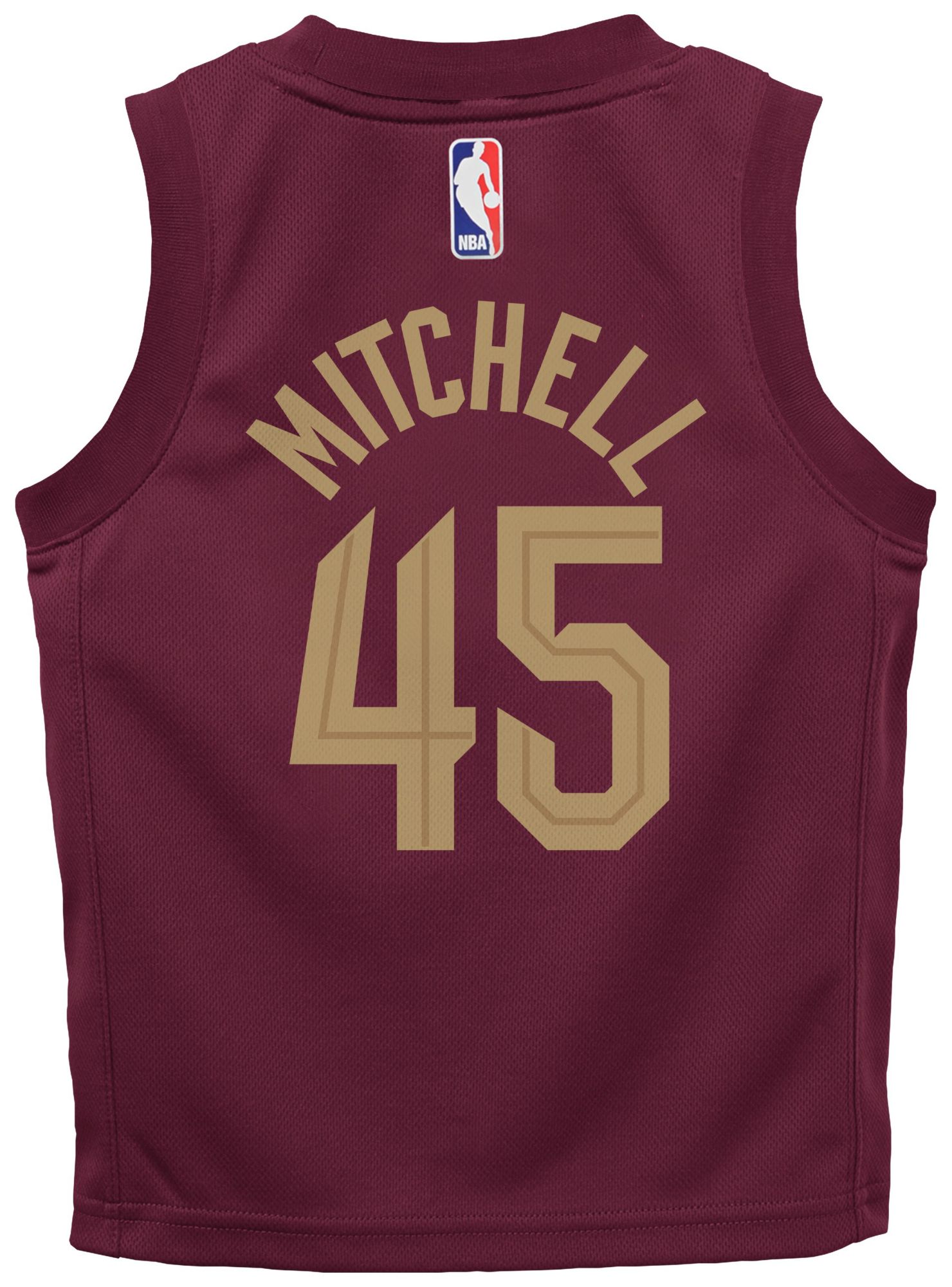 Nike Toddler Cleveland Cavaliers Donovan Mitchell #45 Swingman Icon Jersey product image