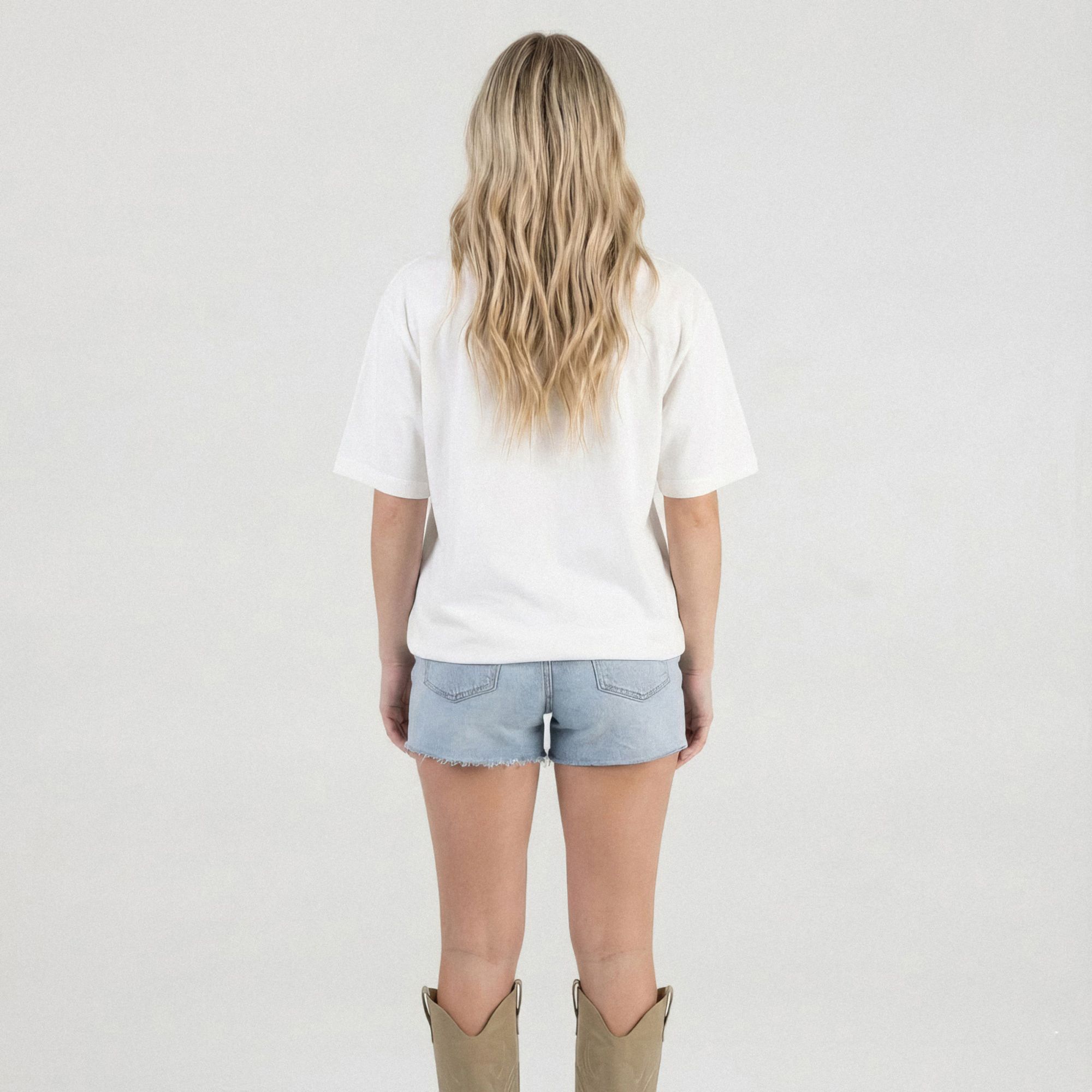 Gameday Couture Women's Indiana Hoosiers White Oversized T-Shirt product image