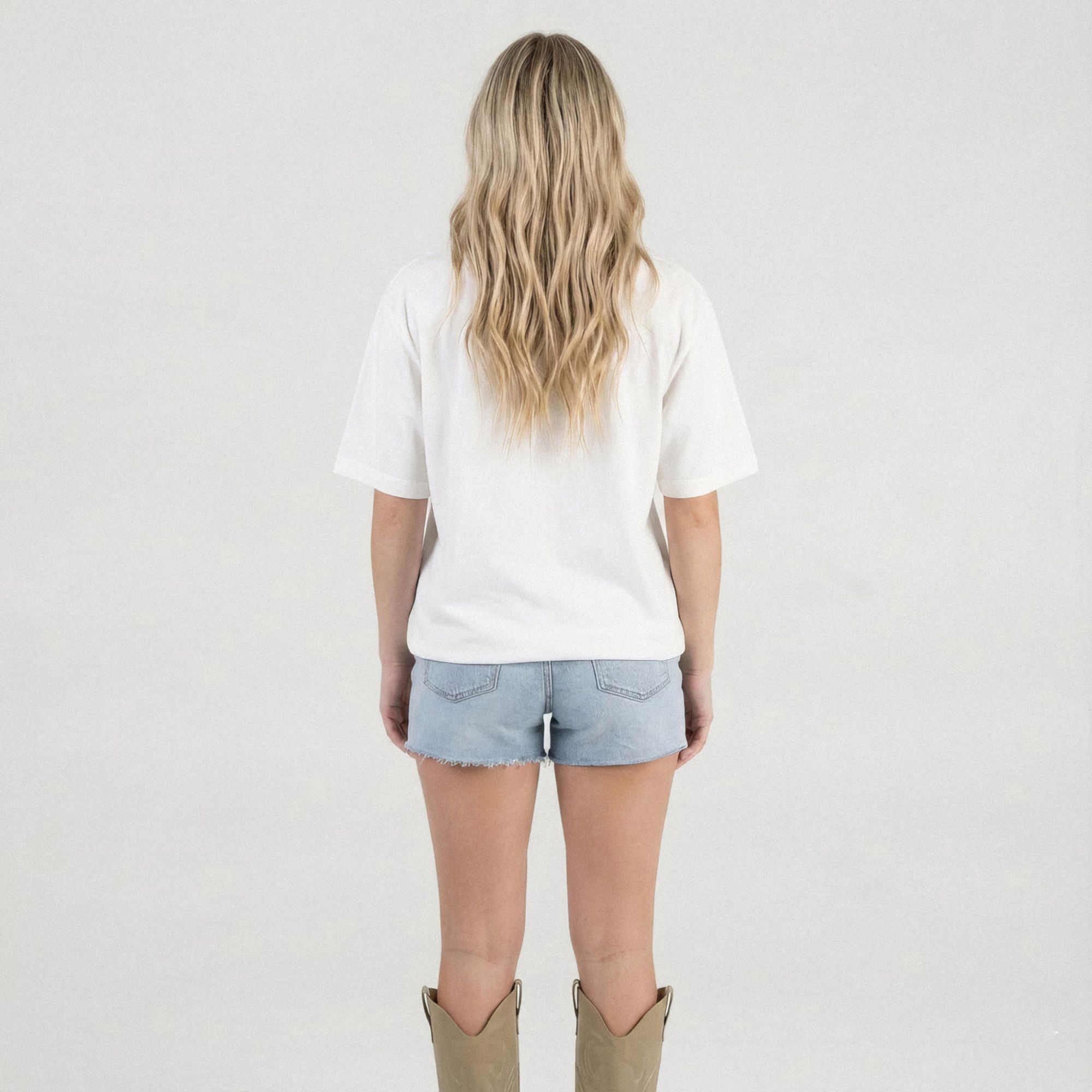 Gameday Couture Women's Miami Hurricanes White Oversized T-Shirt product image