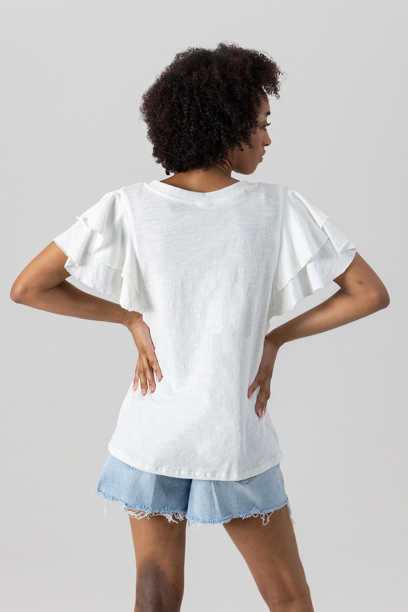 Gameday Couture Women's Houston Cougars White Flutter T-Shirt product image