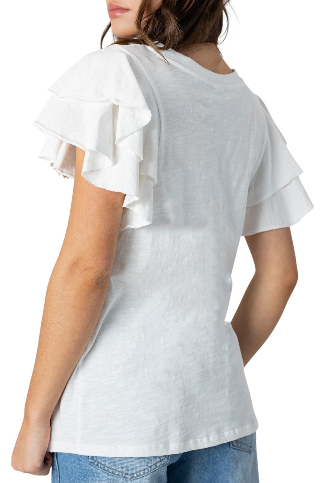 Gameday Couture Women's North Carolina Tar Heels White Flutter T-Shirt product image