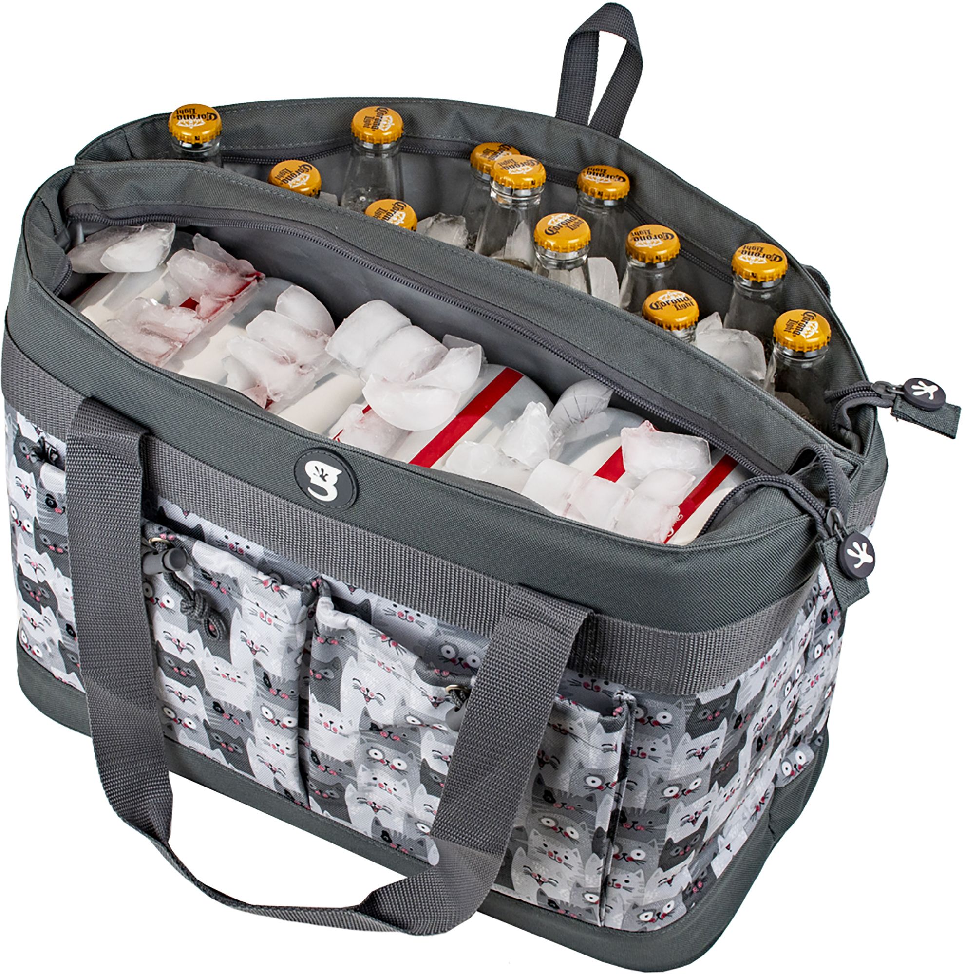 geckobrands 2 Compartment Tote Cooler product image