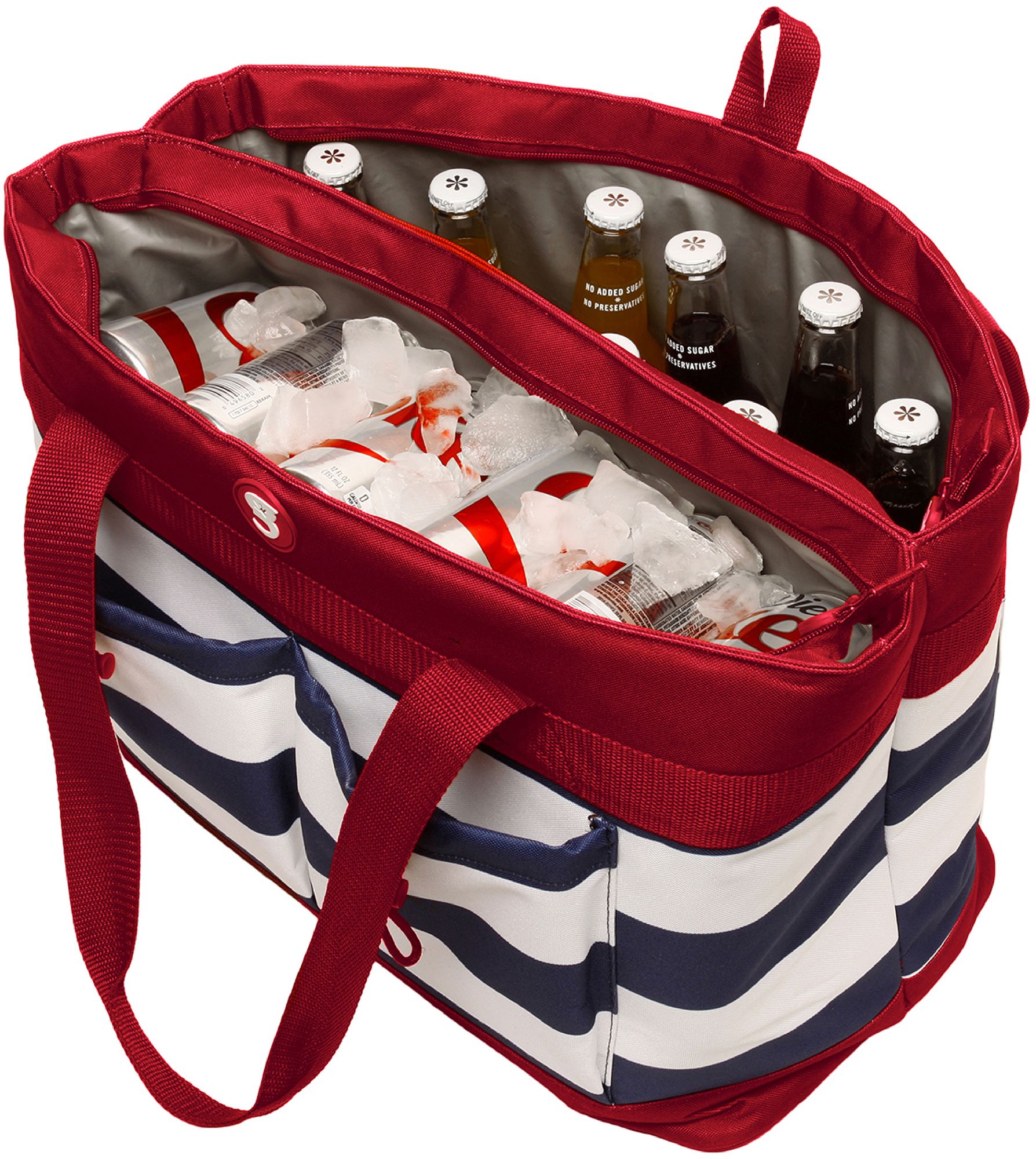 geckobrands 2 Compartment Tote Cooler product image