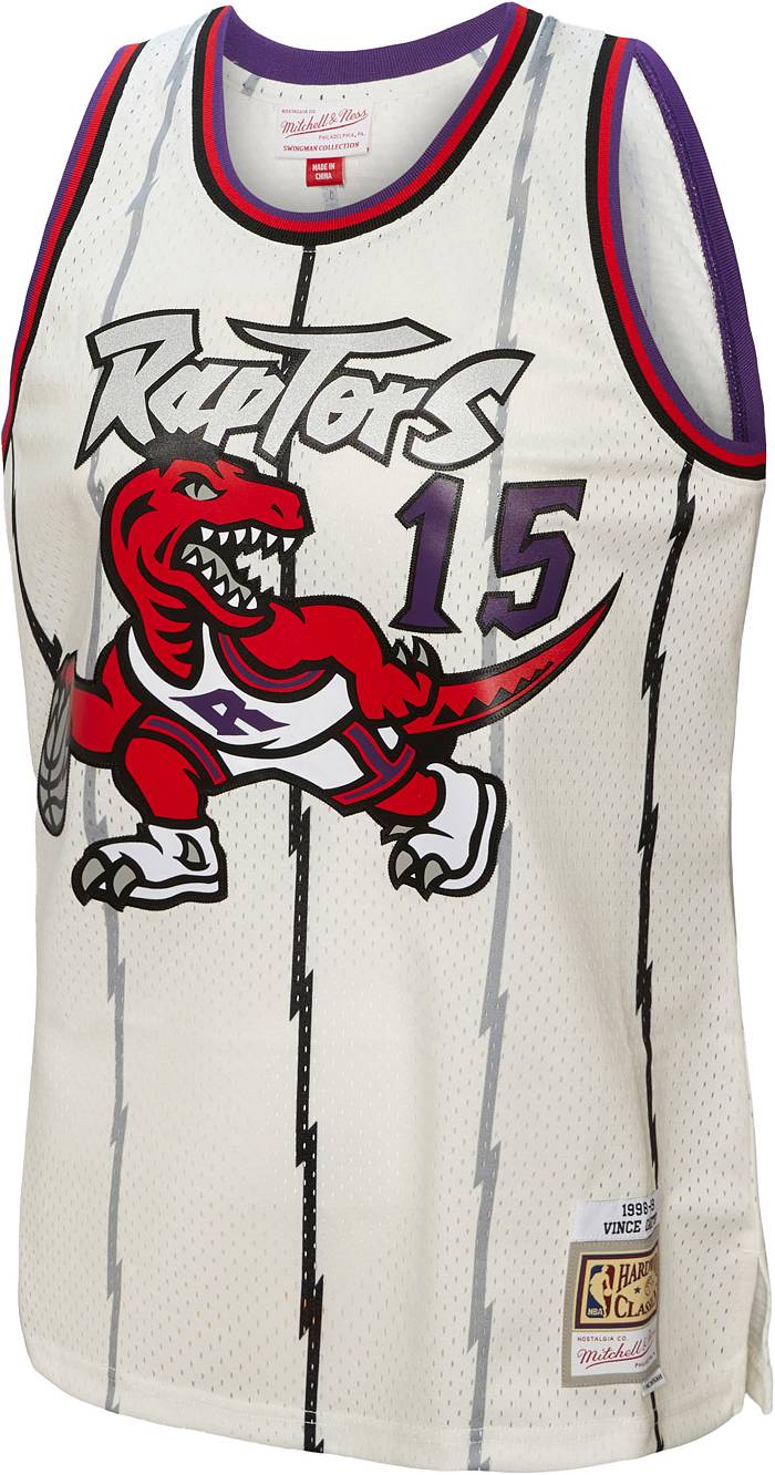 The Jersey of Toronto Raptors manufactured by Mitchell and Ness