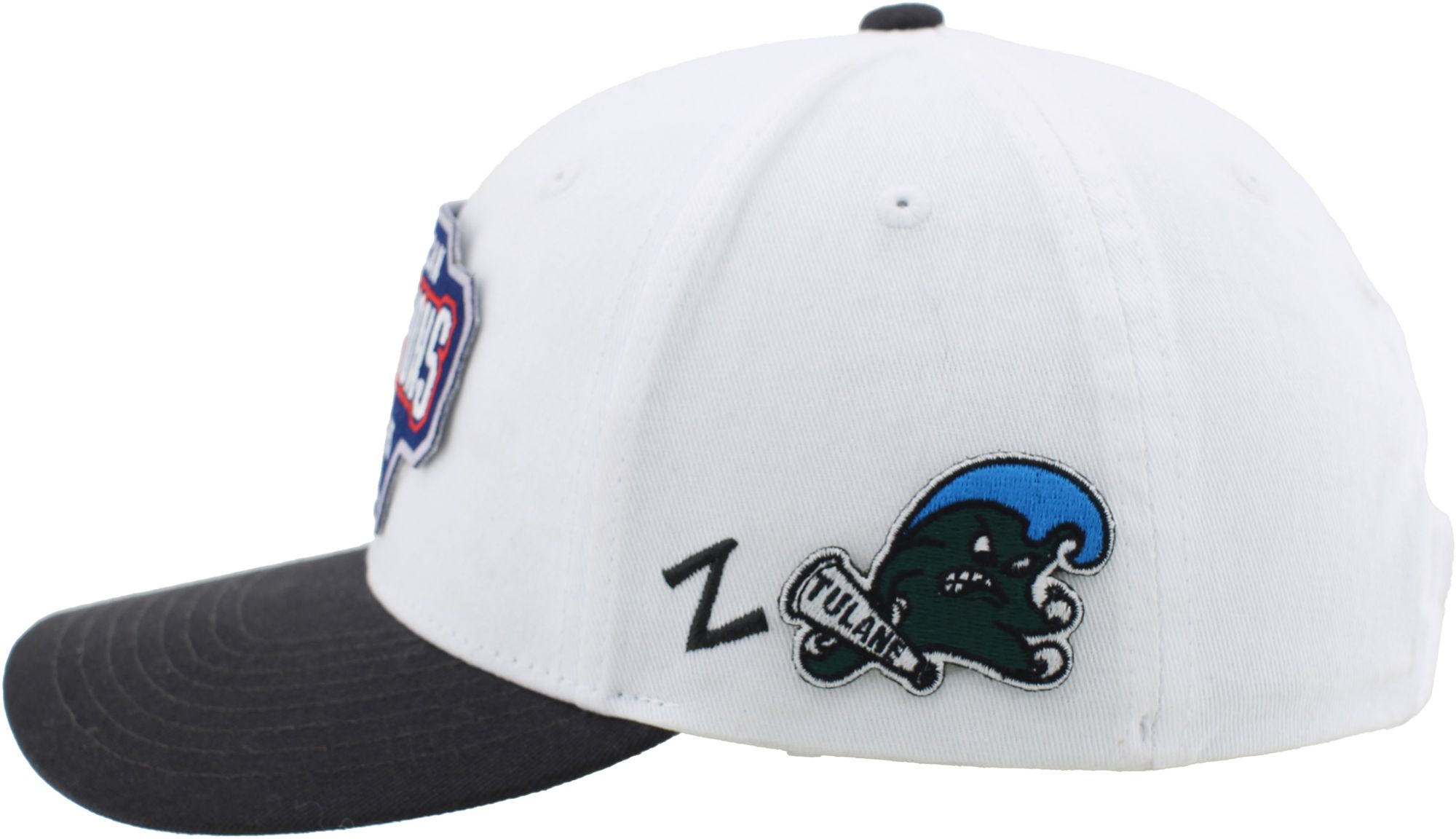 Zephyr Adult 2025 American Conference Champions Tulane Green Wave Locker Room Hat product image