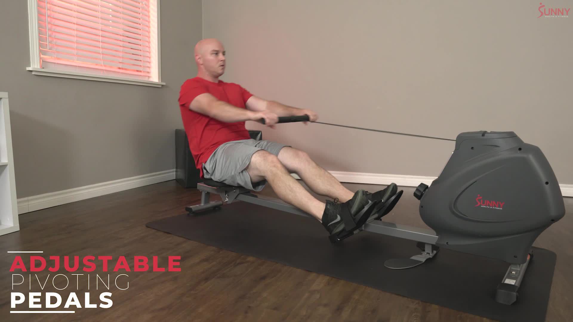 Sunny Health & Fitness SPM Magnetic Rowing Machine product