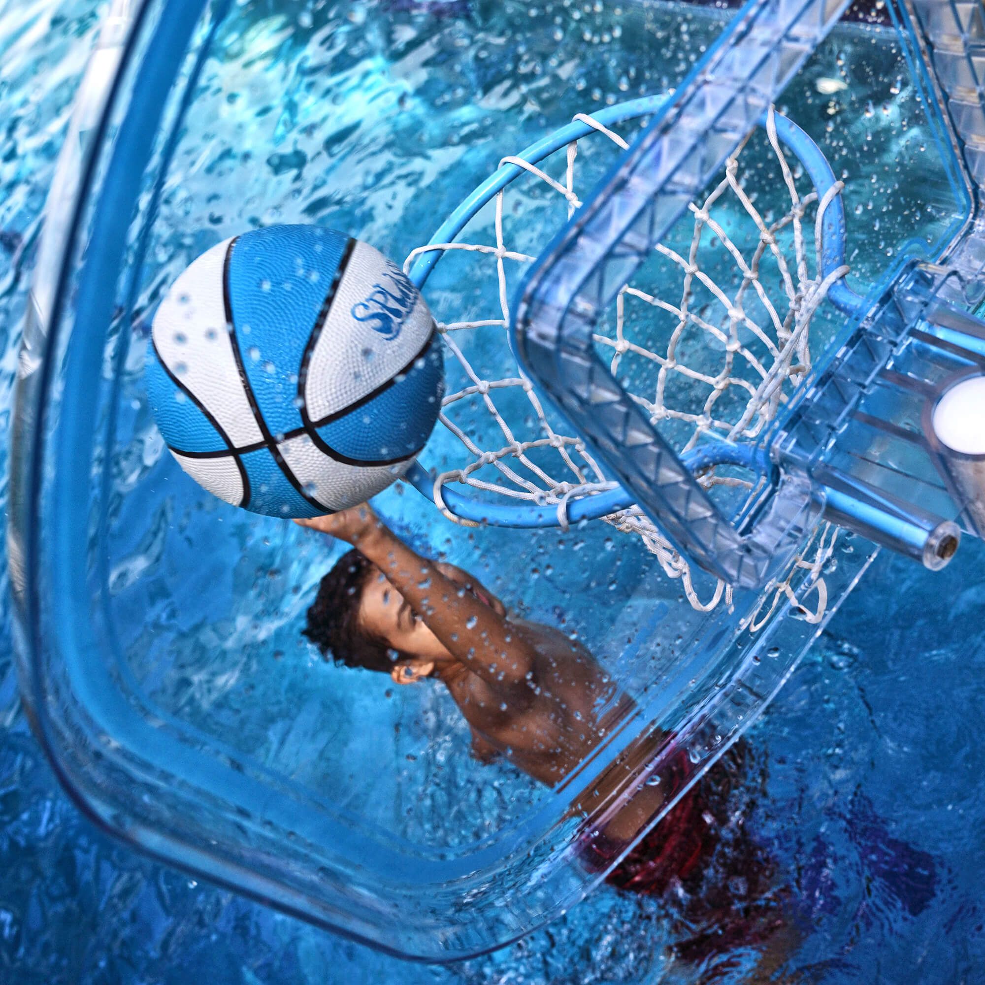 Dunn-Rite Clear Shot Pool Basketball Set product image