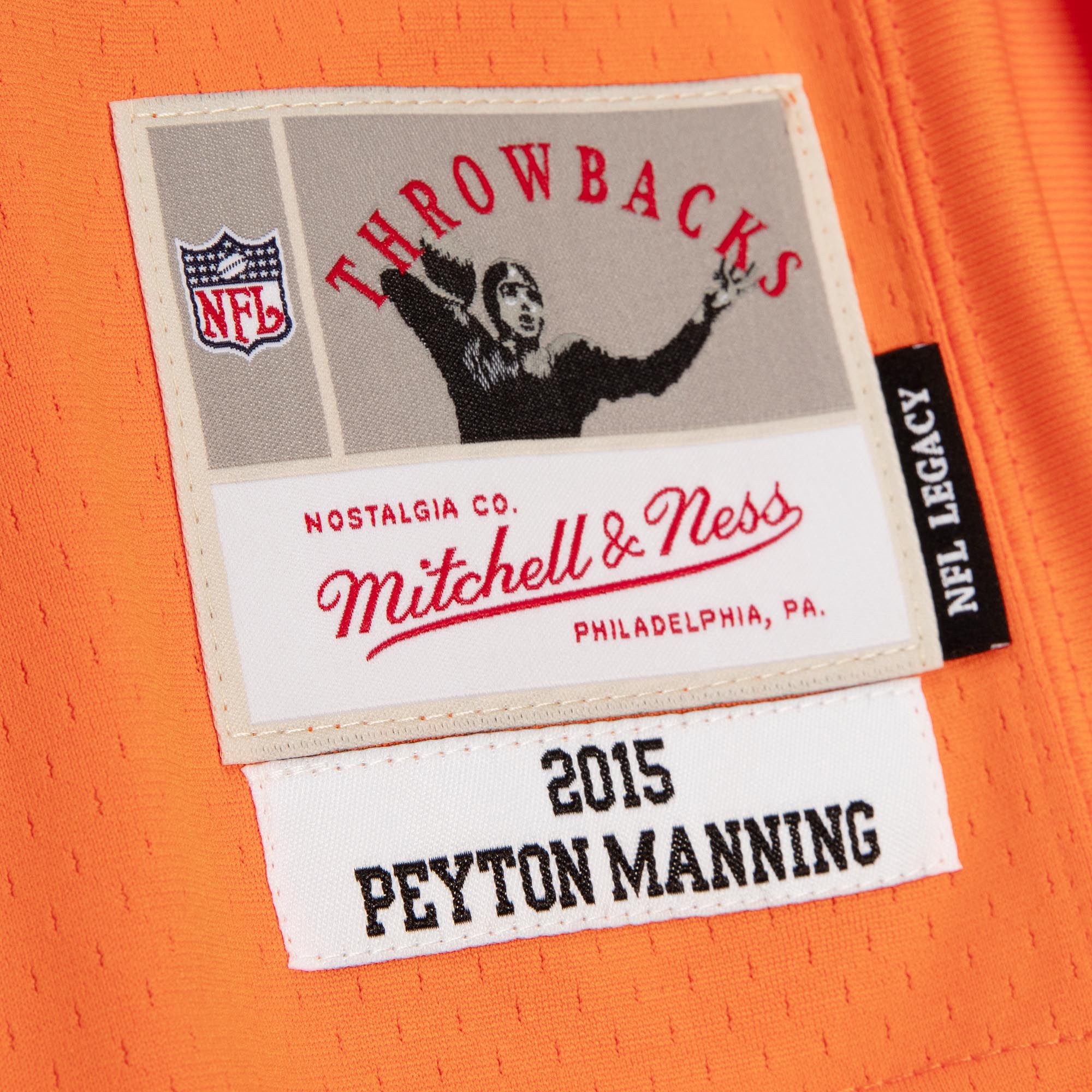 Peyton manning throwback outlet jersey