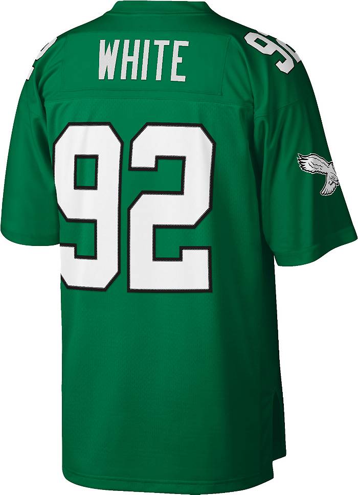 Men's Mitchell & Ness Randall Cunningham Kelly Green Philadelphia Eagles Legacy Replica Jersey Size: Medium