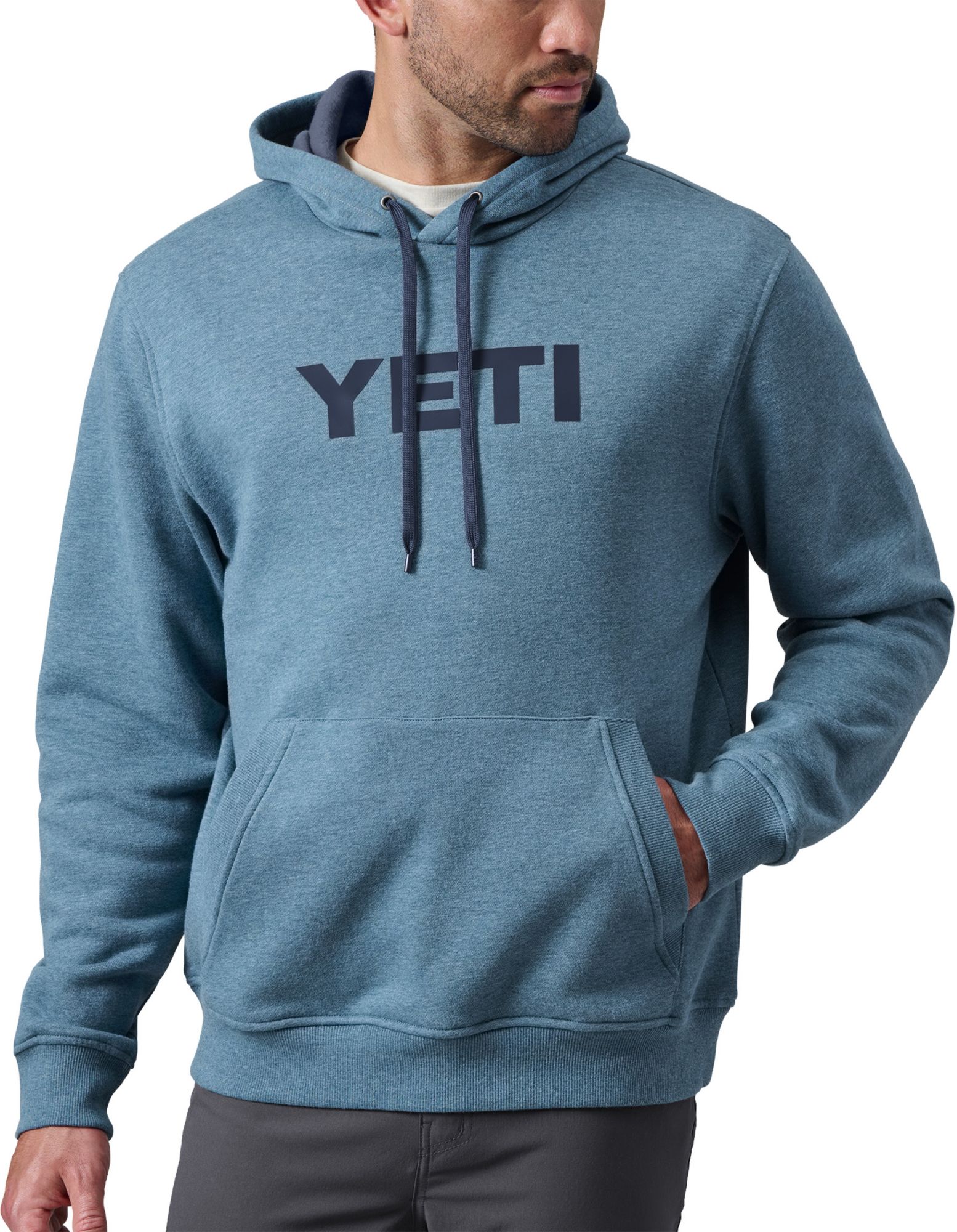 YETI Men's Brushed Fleece Logo Pullover Hoodie product image