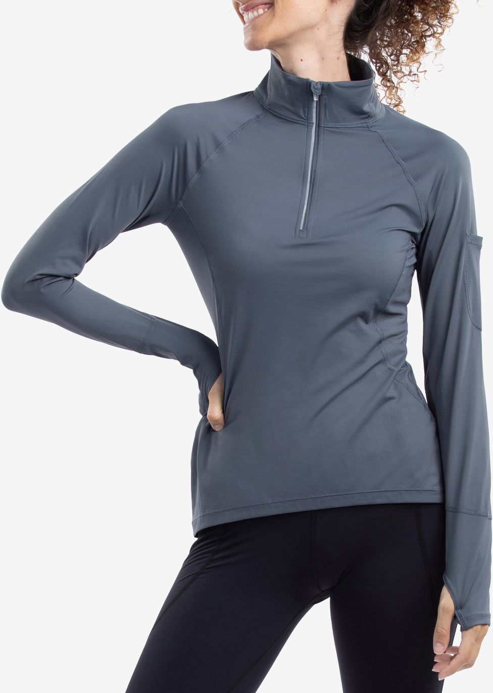 BloqUV Women's Sun Protective Mock Neck Pullover product image