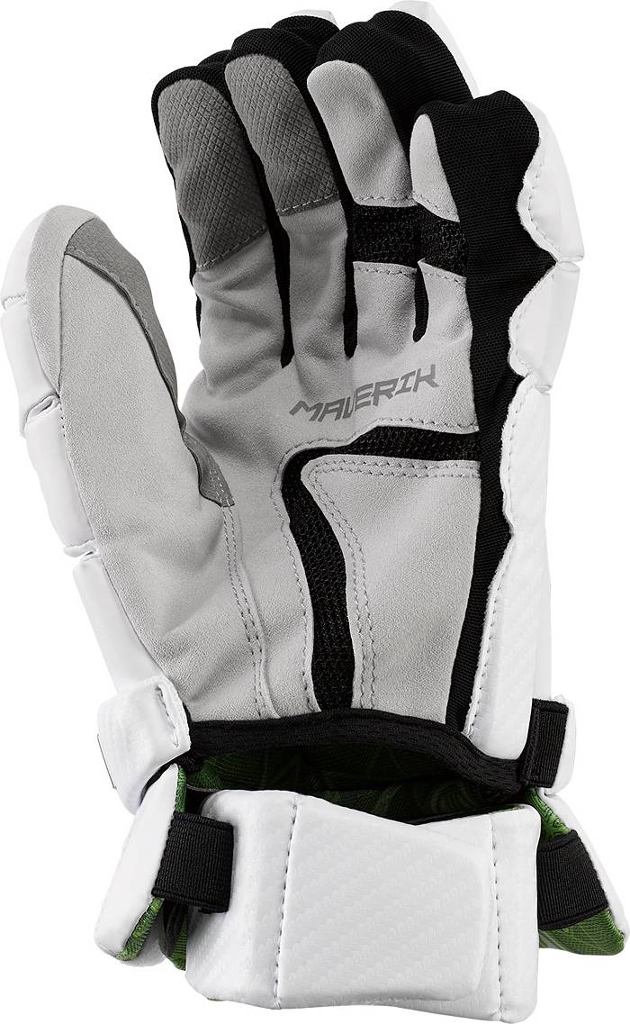 Nike Vapor Premier Lacrosse Gloves White / Large