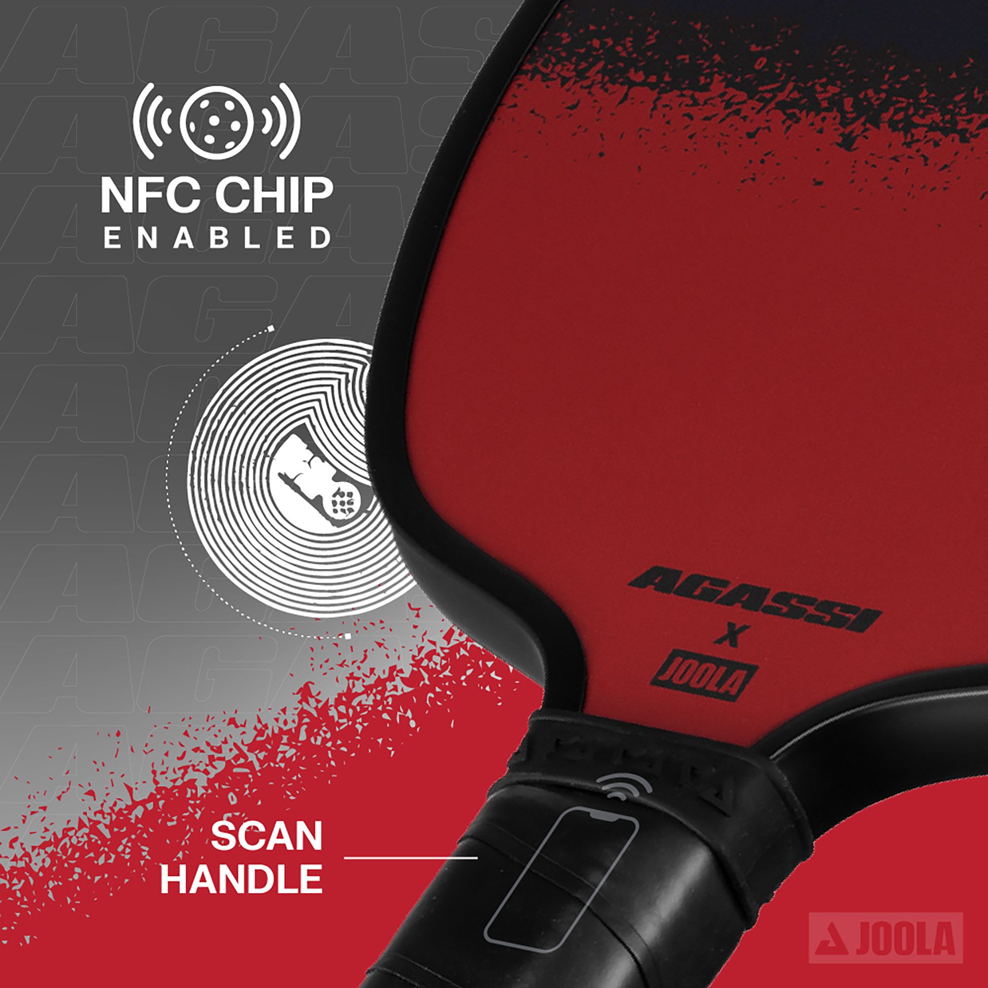 JOOLA Agassi Champion 12mm Pickleball Paddle product image