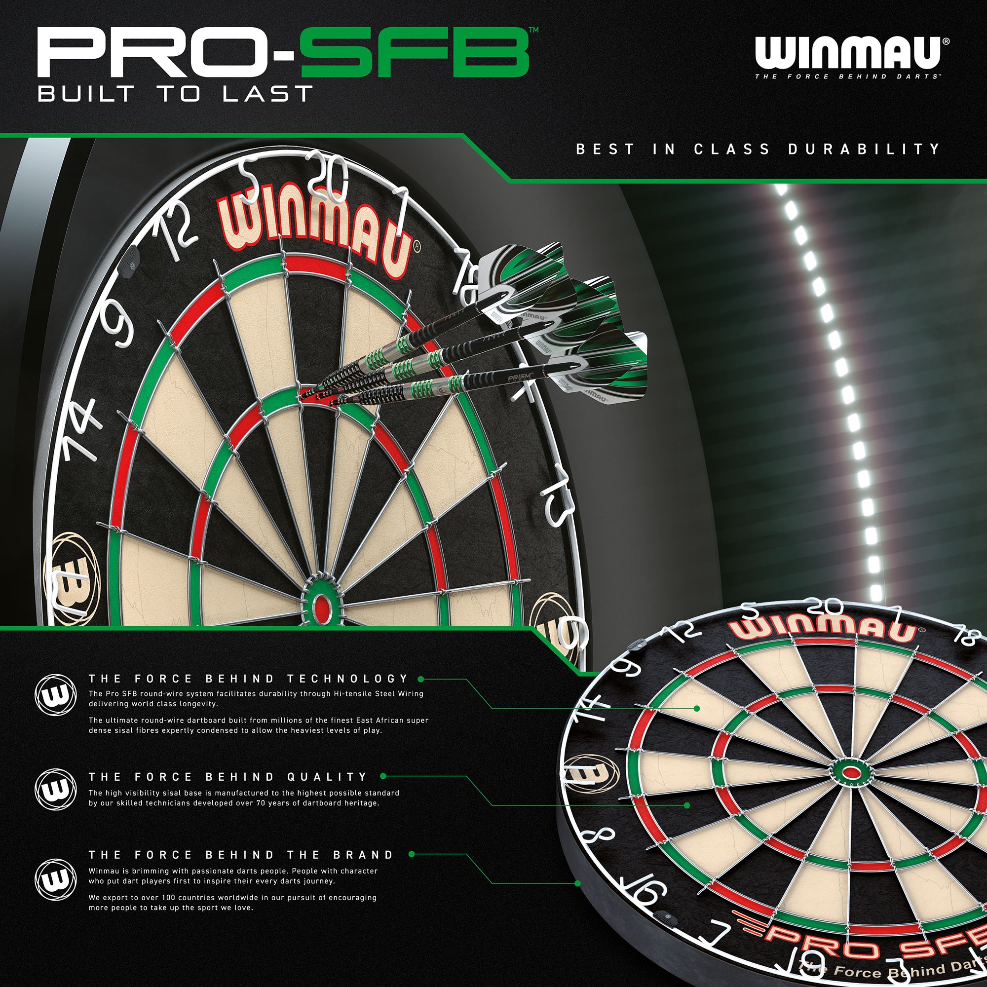 Winmau Pro-SFB Dartboard product image