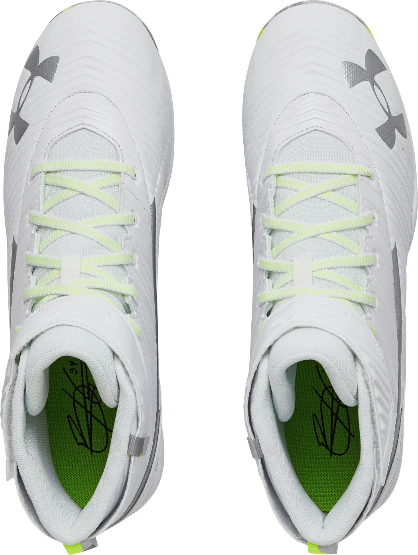 under armour men's harper 3 mid baseball cleats