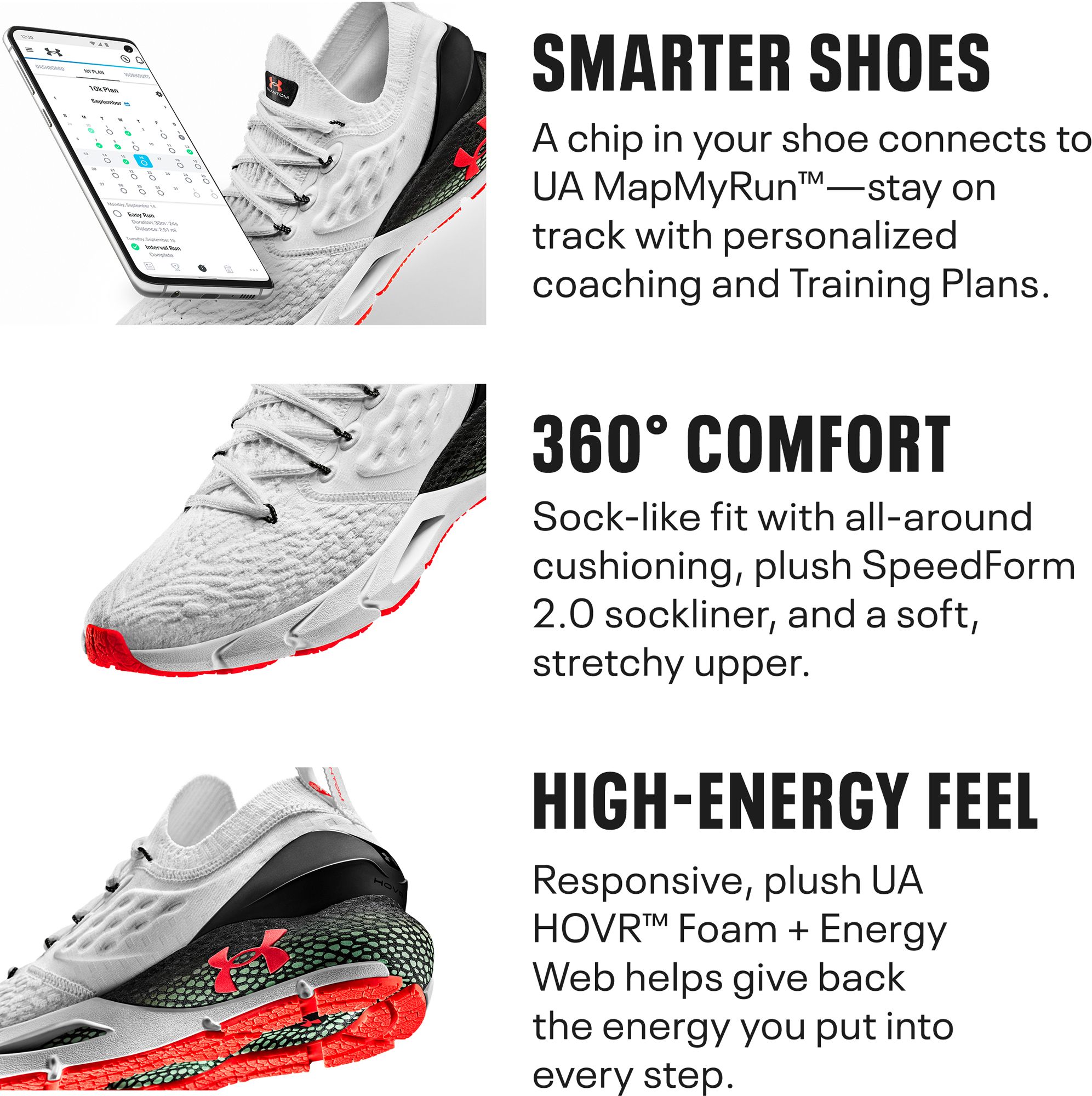 Under Armour Men's HOVR Phantom 2 Running Shoes product image