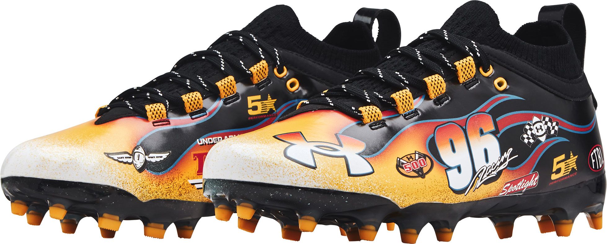 Under Armour Men's Spotlight Le Mc Race Car Football Cleats - Big