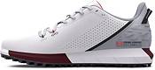 Under Armour Women's HOVR Drive Clarino Golf Shoes - White/Metallic Silver  - Riverside Golf Centers
