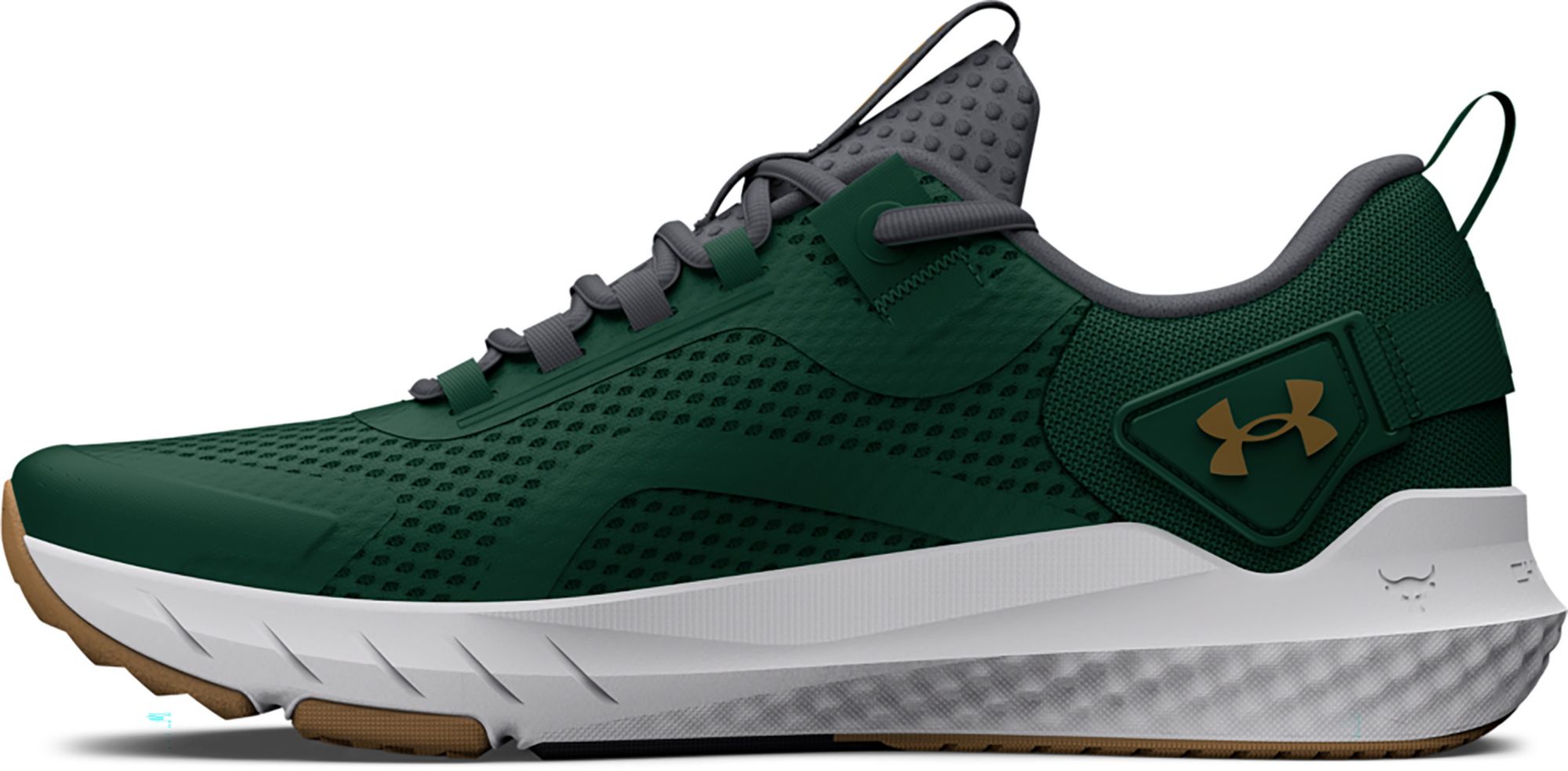 Green and gold under armour clearance shoes