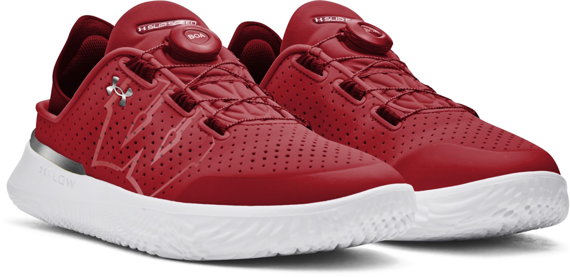 Under Armour Men's Wisconsin Badgers Slipspeed Training Shoes product image