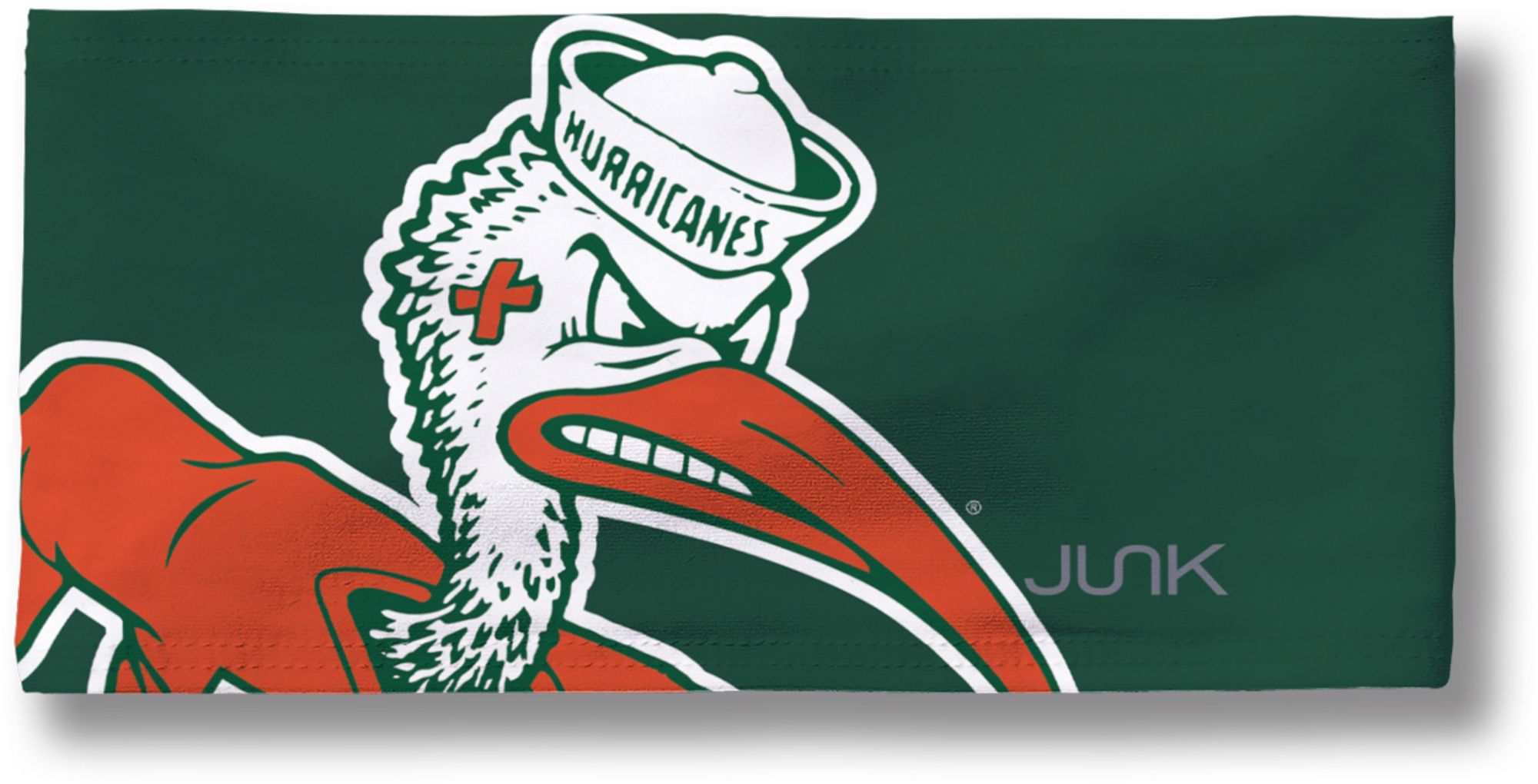 JUNK Brands Adult Miami Hurricanes Green Sebastian Big Band Lite Headband product image