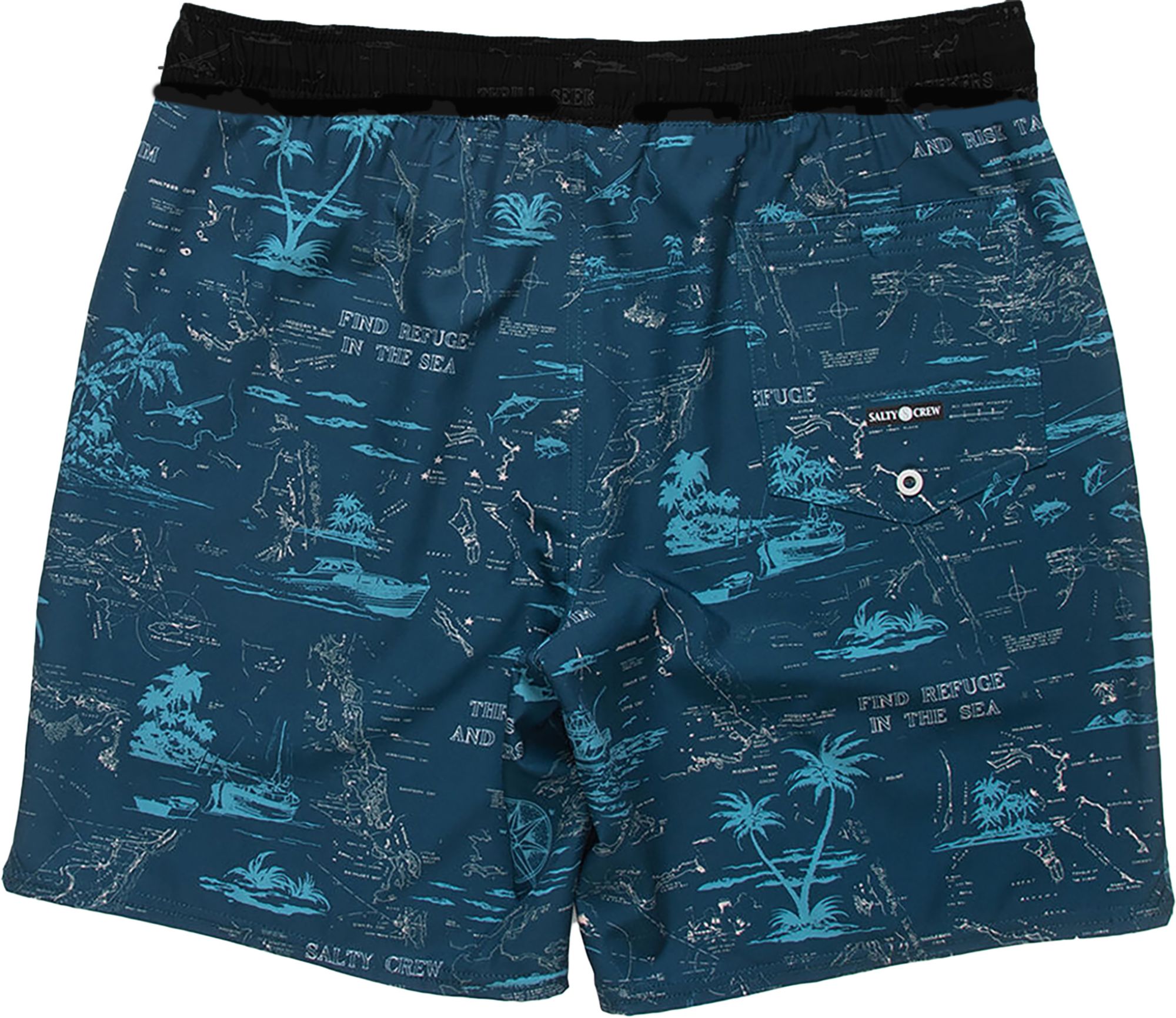 Salty Crew Men's Island Time Volley Swim Shorts