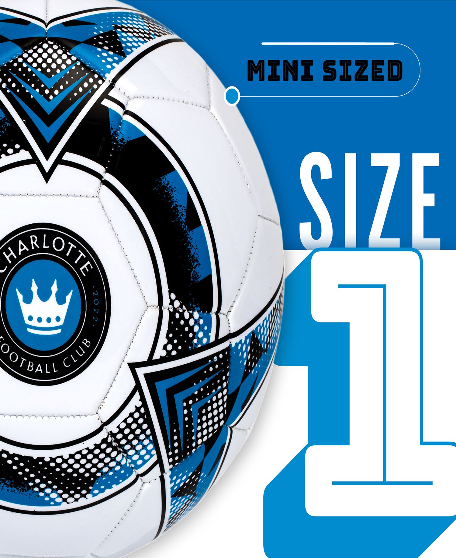 Franklin Charlotte FC Mini Soccer Ball product image