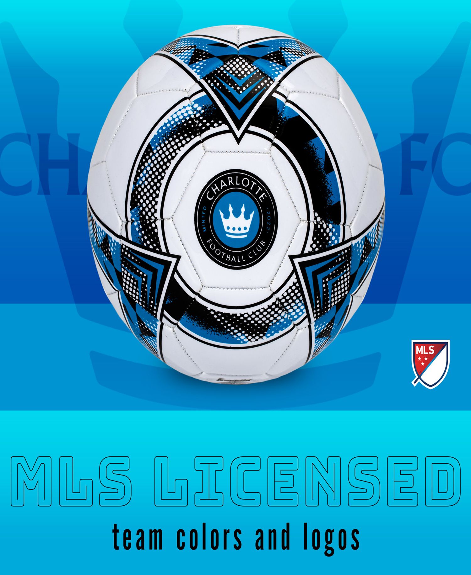 Franklin Charlotte FC Mini Soccer Ball product image