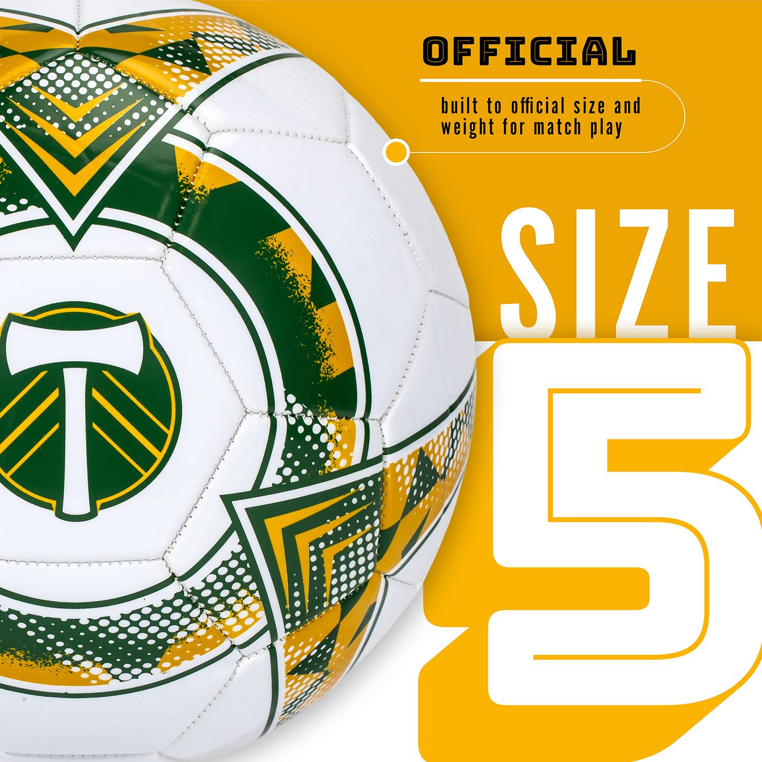 Franklin Portland Timbers Soccer Ball product image