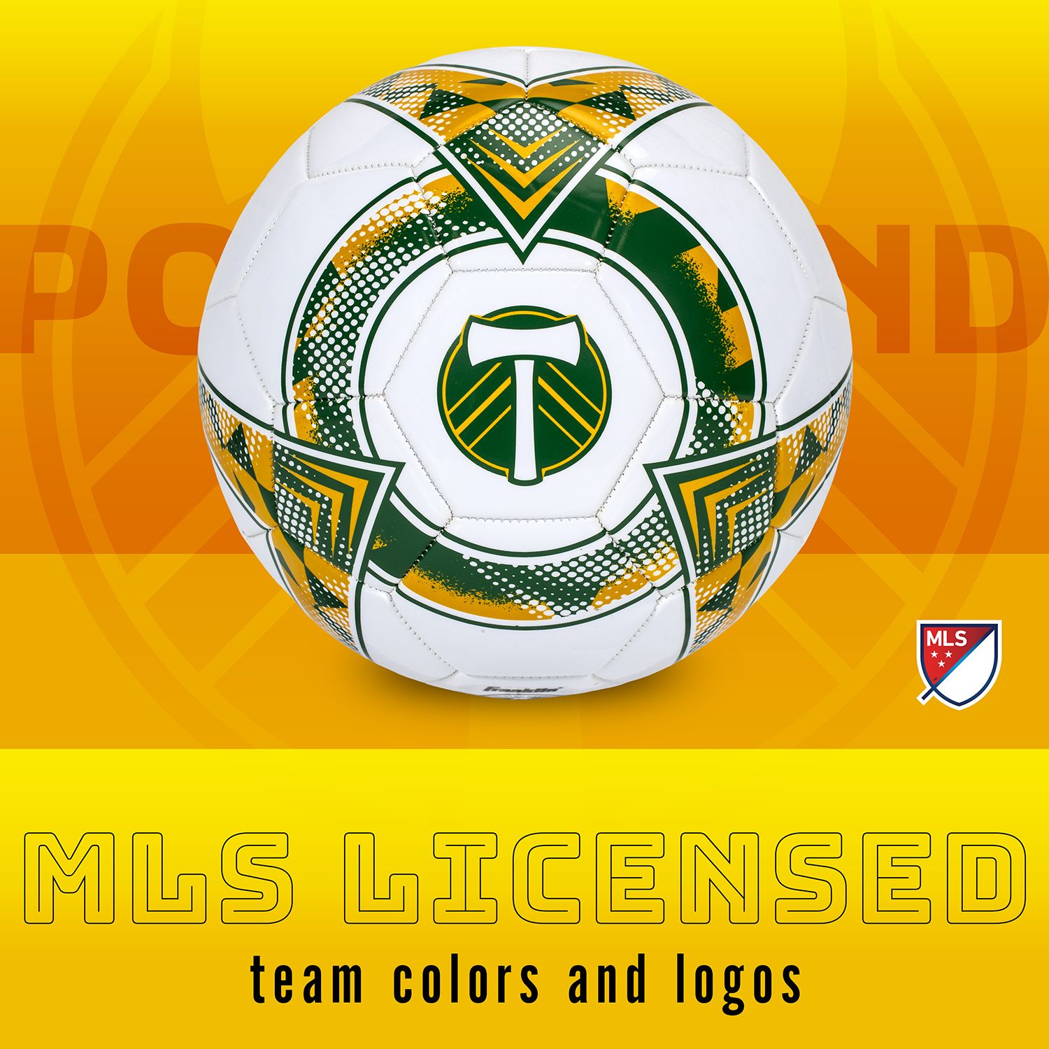 Franklin Portland Timbers Soccer Ball product image