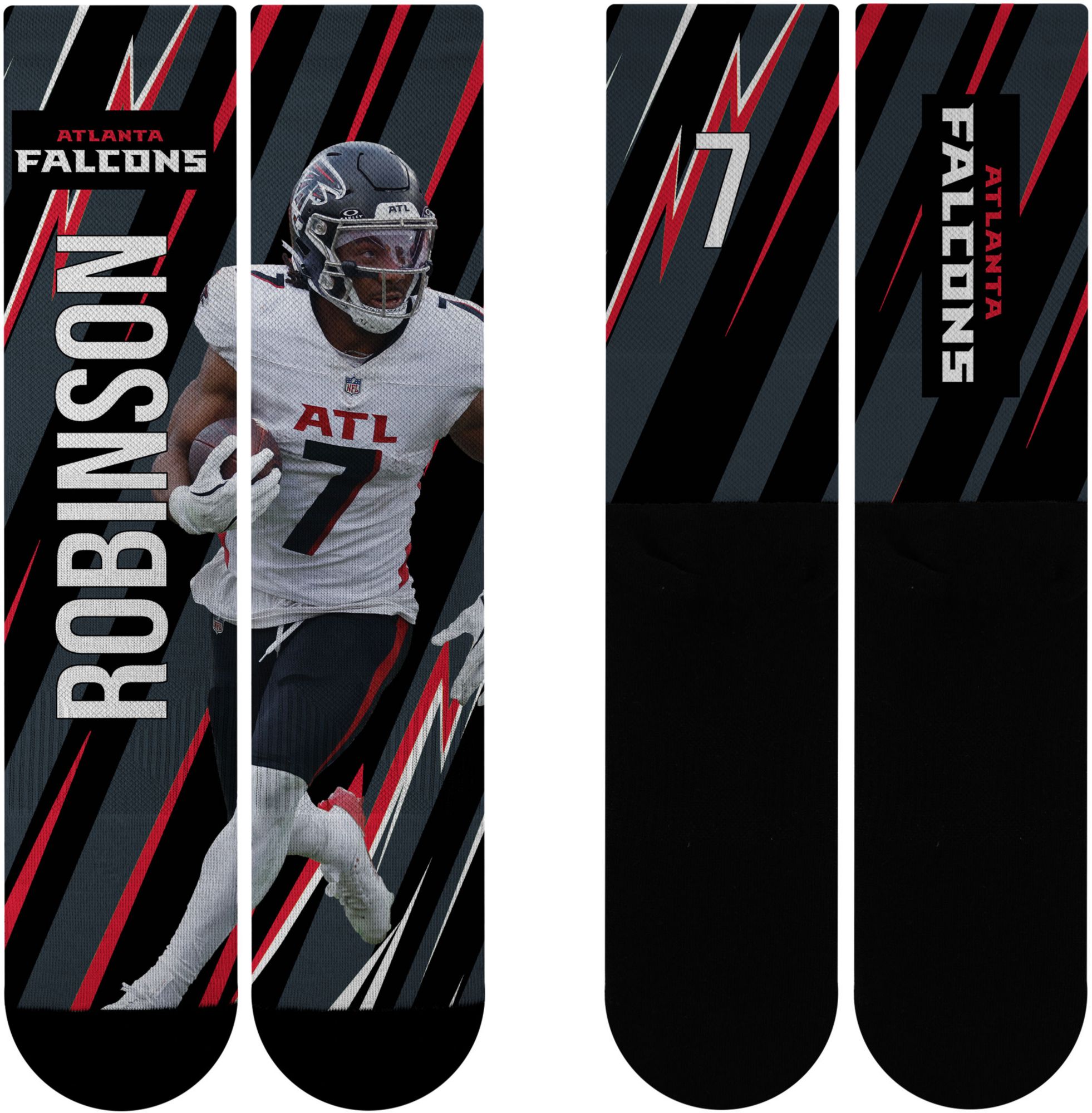 For Bare Feet Youth Atlanta Falcons Energy Socks product image