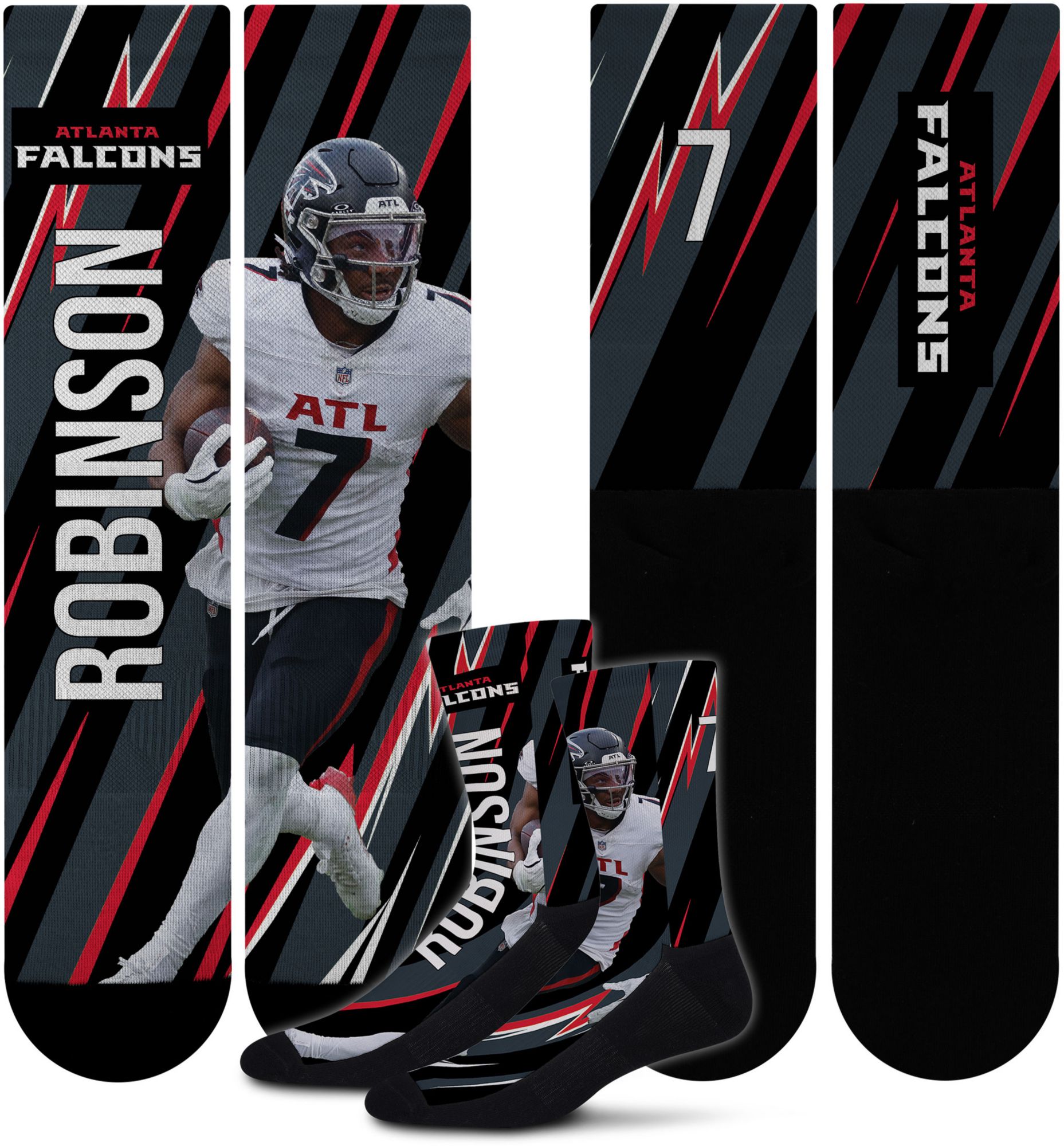 For Bare Feet Youth Atlanta Falcons Energy Socks product image