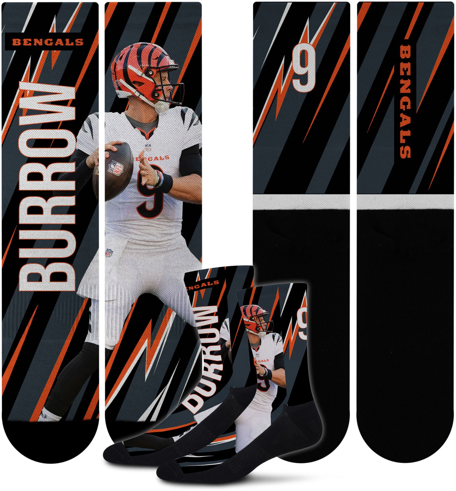 For Bare Feet Youth Cincinnati Bengals Energy Socks product image