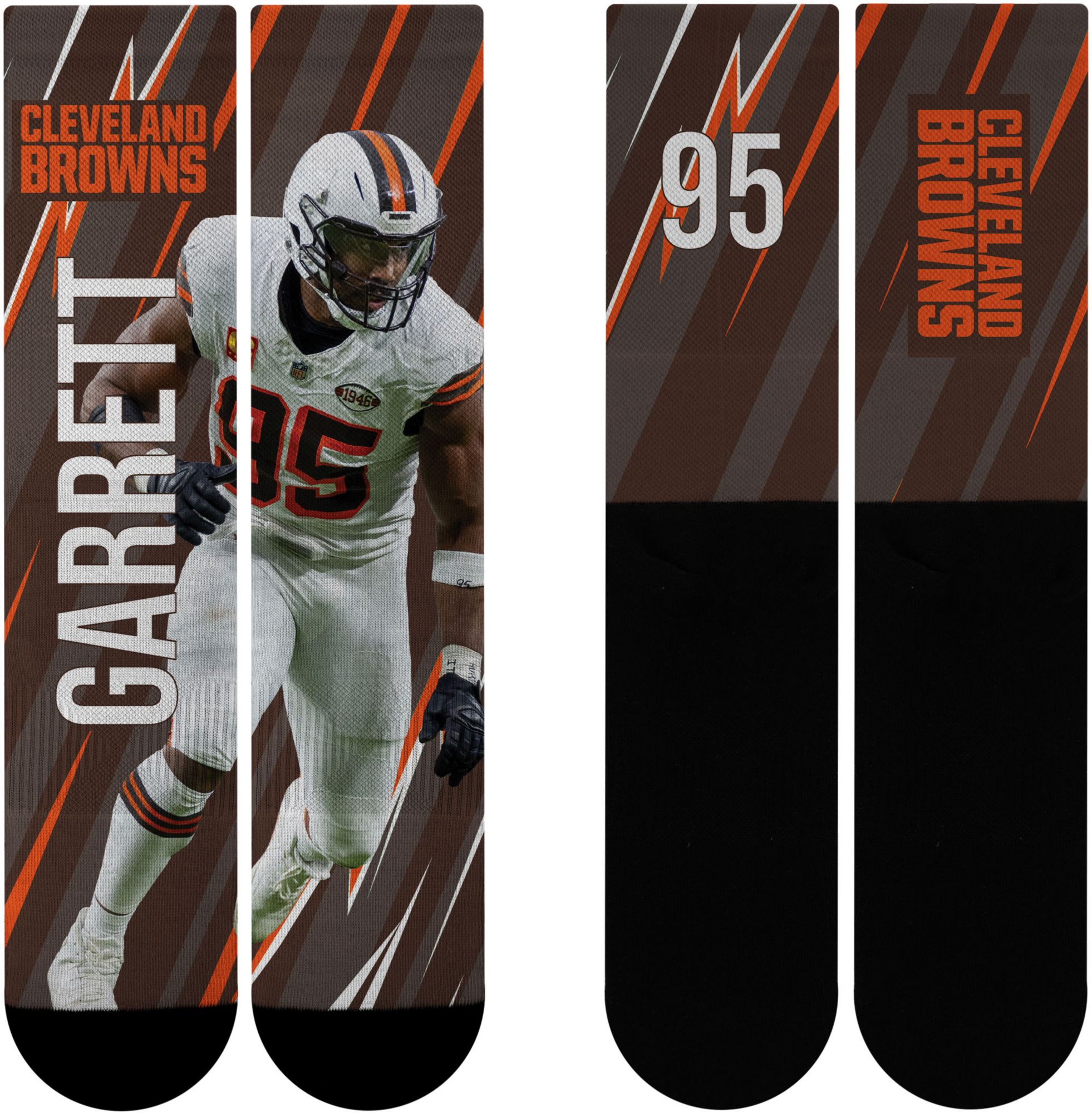 For Bare Feet Youth Cleveland Browns Energy Socks product image