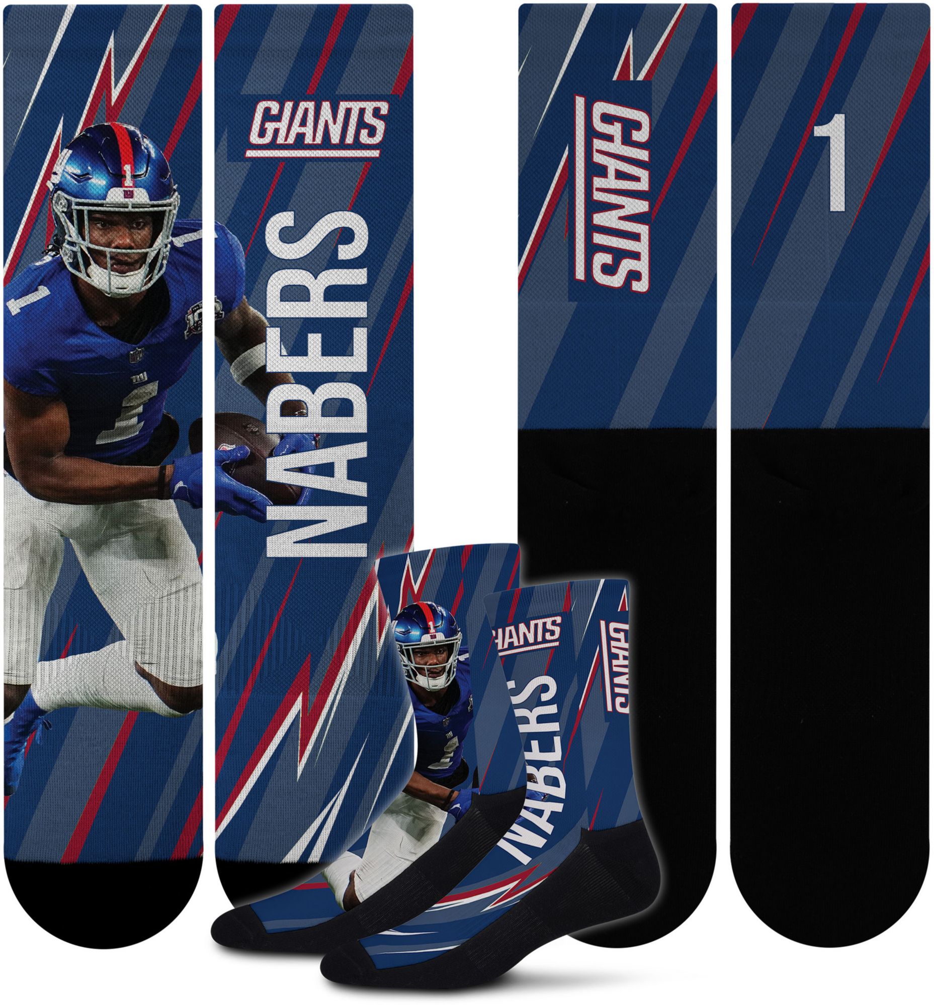 For Bare Feet Youth New York Giants Energy Socks product image
