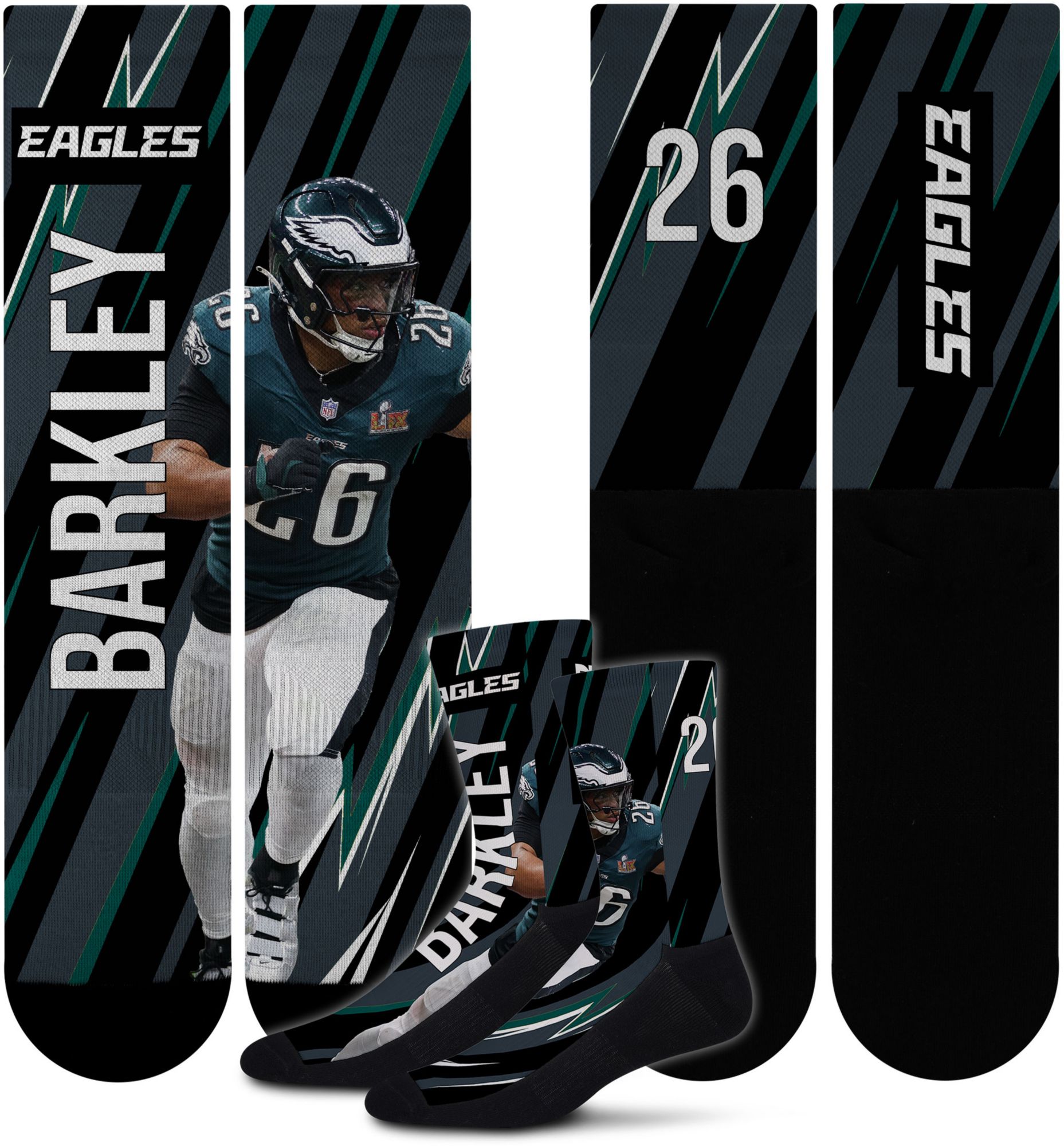 For Bare Feet Youth Philadelphia Eagles Energy Socks product image