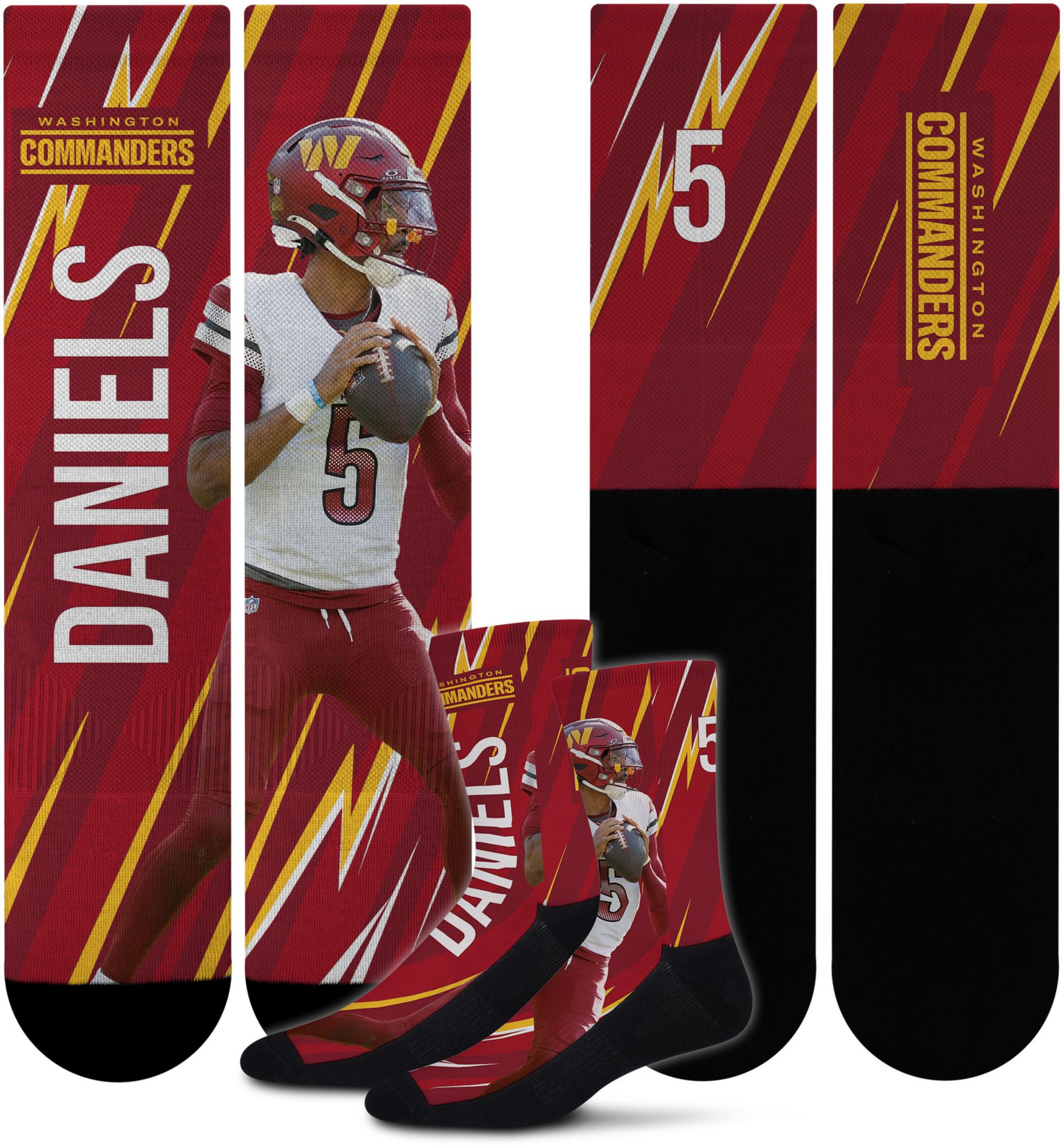 For Bare Feet Youth Washington Commanders Energy Socks product image