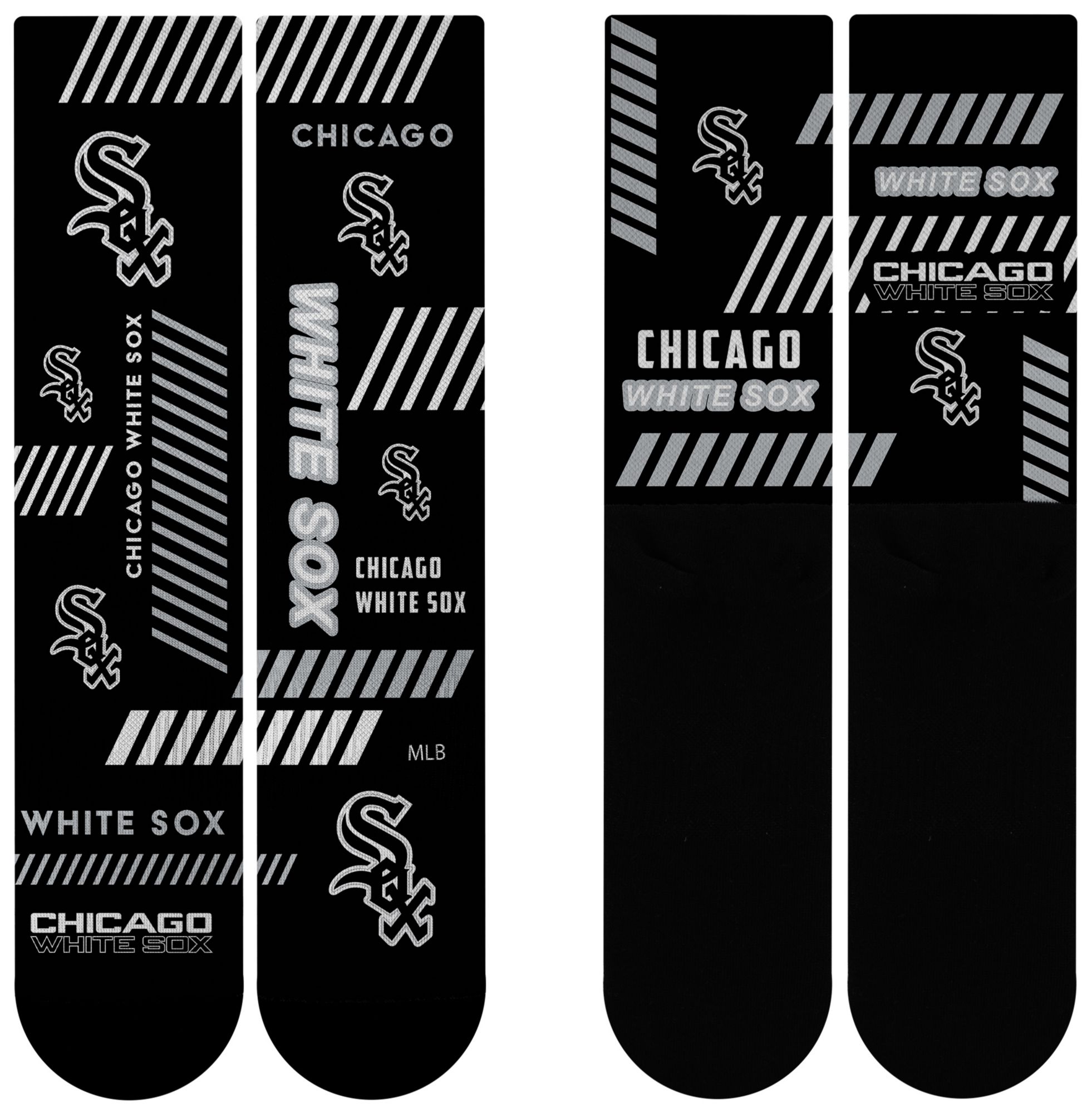 For Bare Feet Adult Chicago White Sox Multi Fantastic Sublimated Crew Socks product image