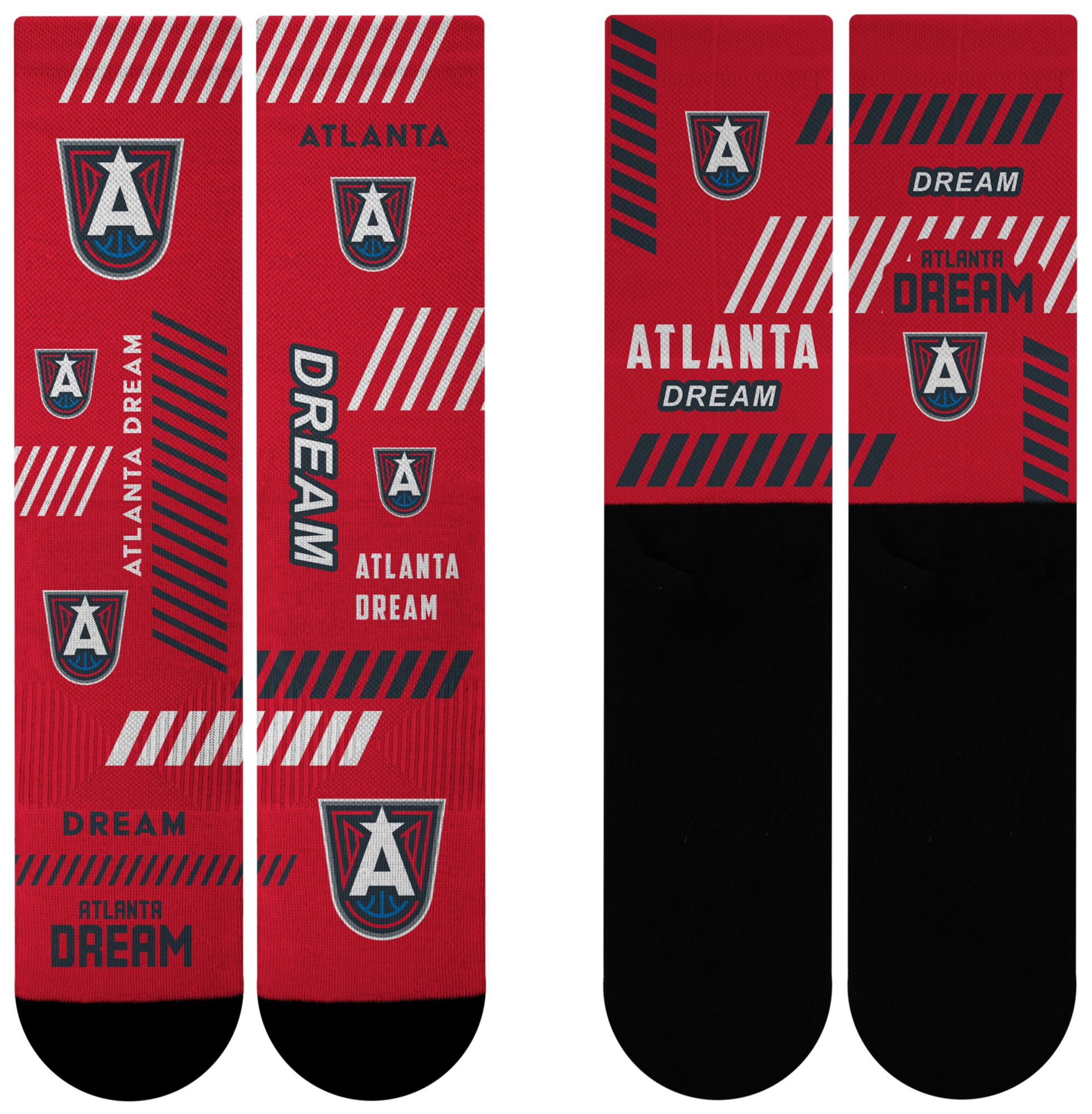 For Bare Feet Adult Atlanta Dream Multi Fantastic Sublimated Crew Socks product image