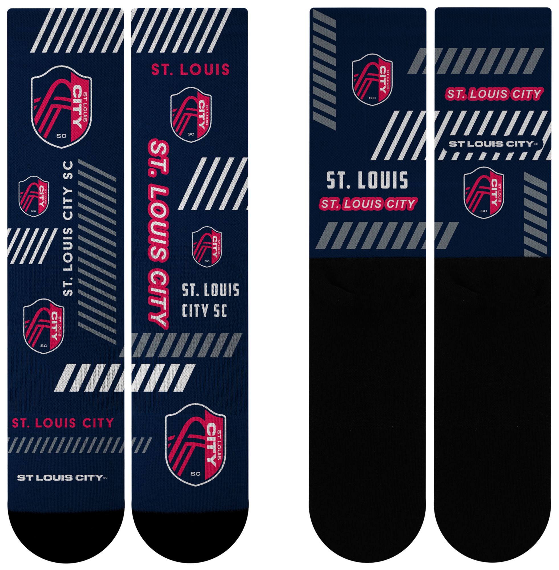 For Bare Feet Adult St. Louis FC Multi Fantastic Sublimated Crew Socks product image