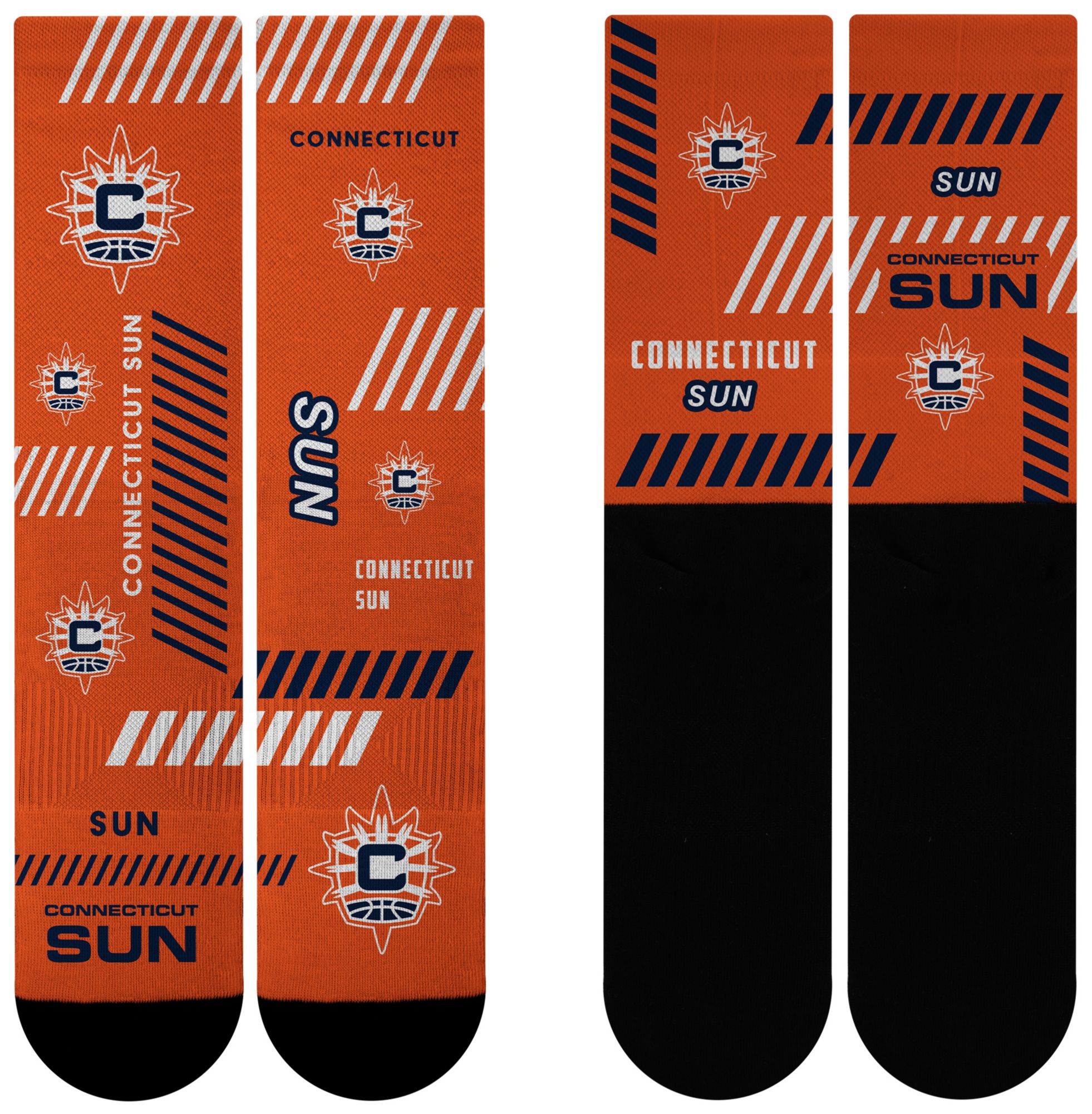 For Bare Feet Adult Connecticut Sun Multi Fantastic Sublimated Crew Socks product image