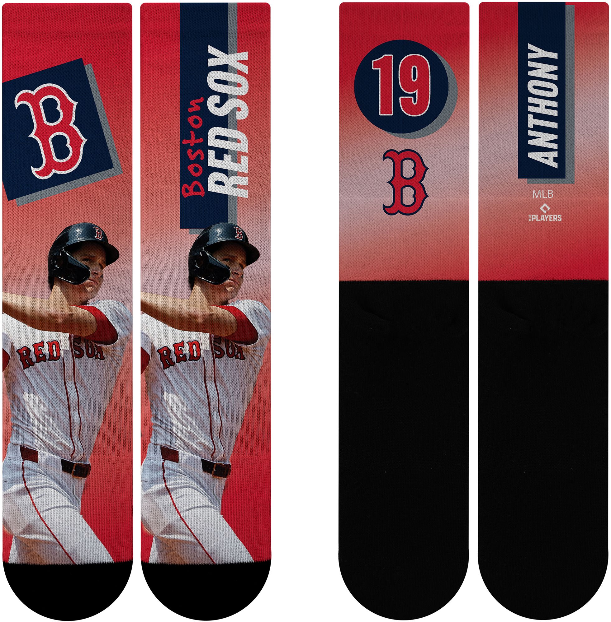 For Bare Feet Adult Boston Red Sox Roman Anthony #19 Shape Shifter Crew Socks product image