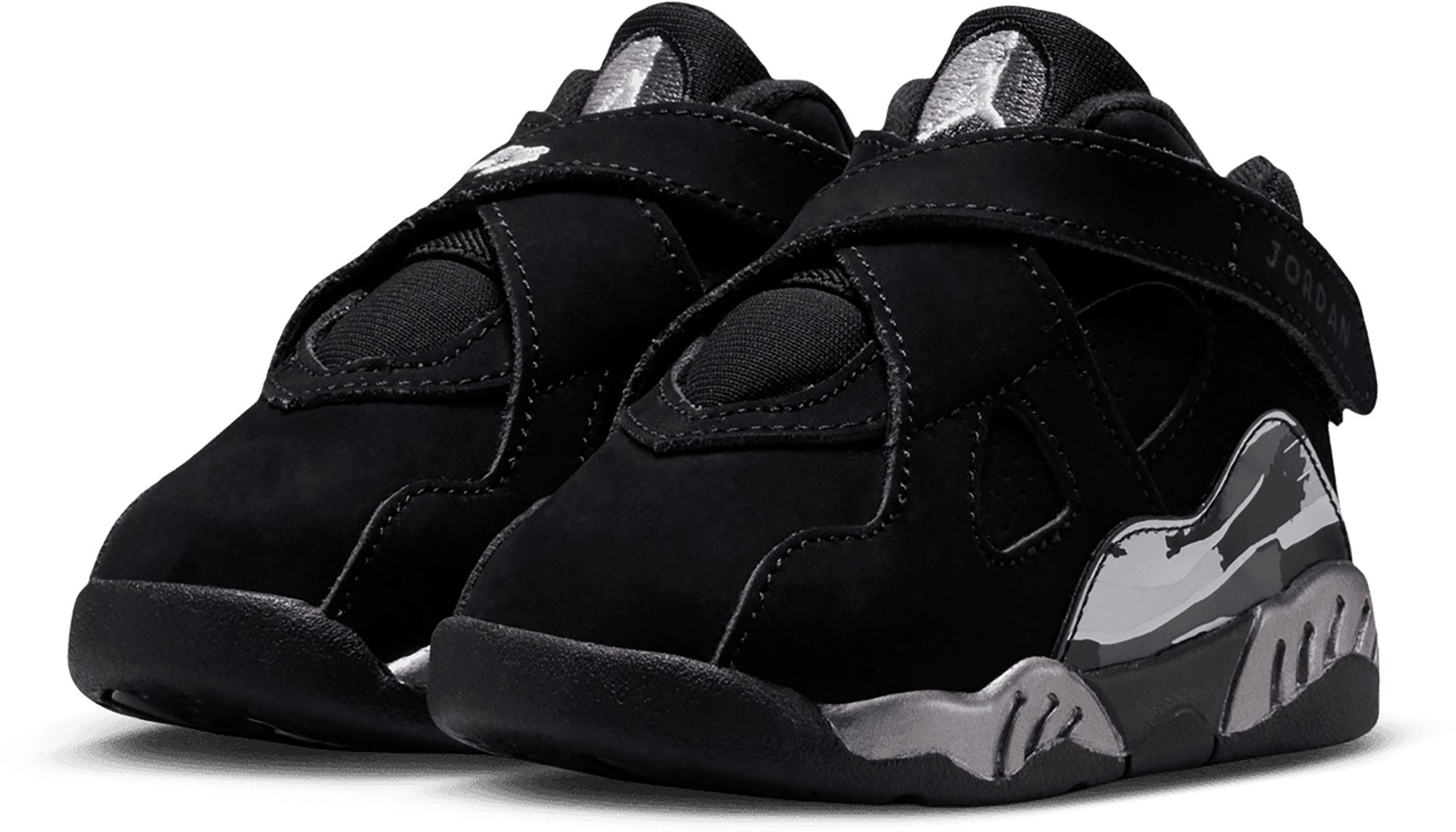 Air Jordan Toddler 8 Retro 'Chrome' Basketball Shoes product image