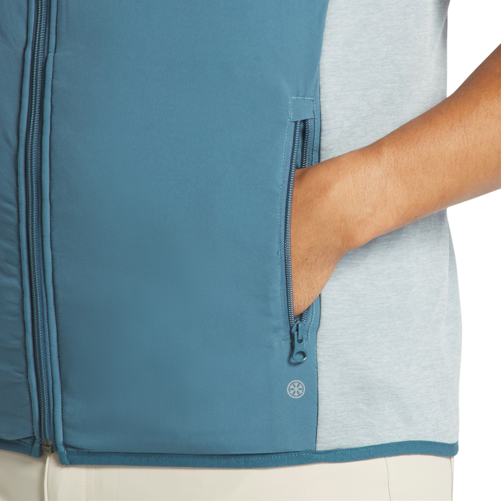 FootJoy Men's Sleeveless Full-Zip Hybrid Golf Vest product image
