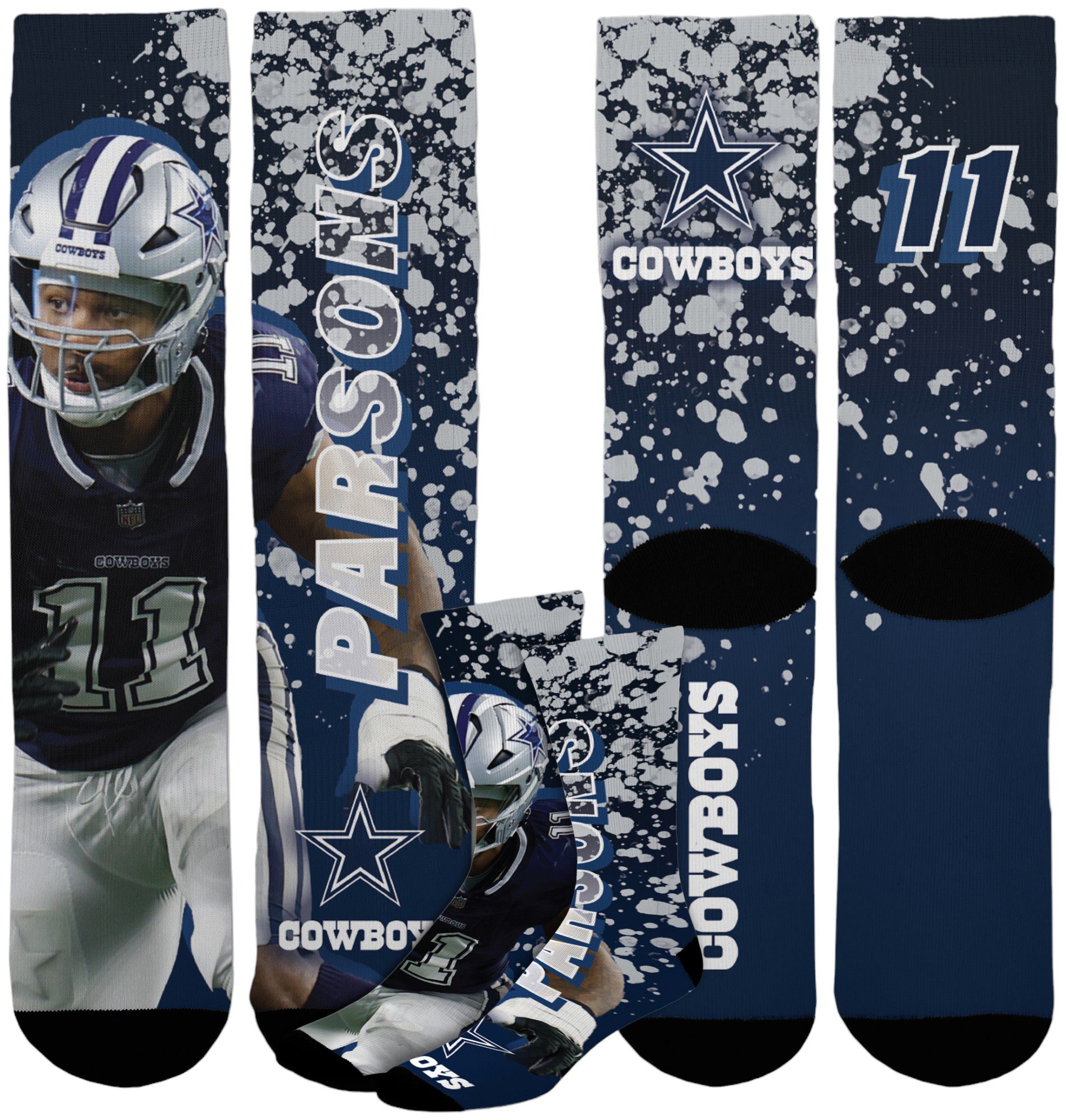 For Bare Feet Youth Dallas Cowboys Micah Parsons Warrior Socks product image