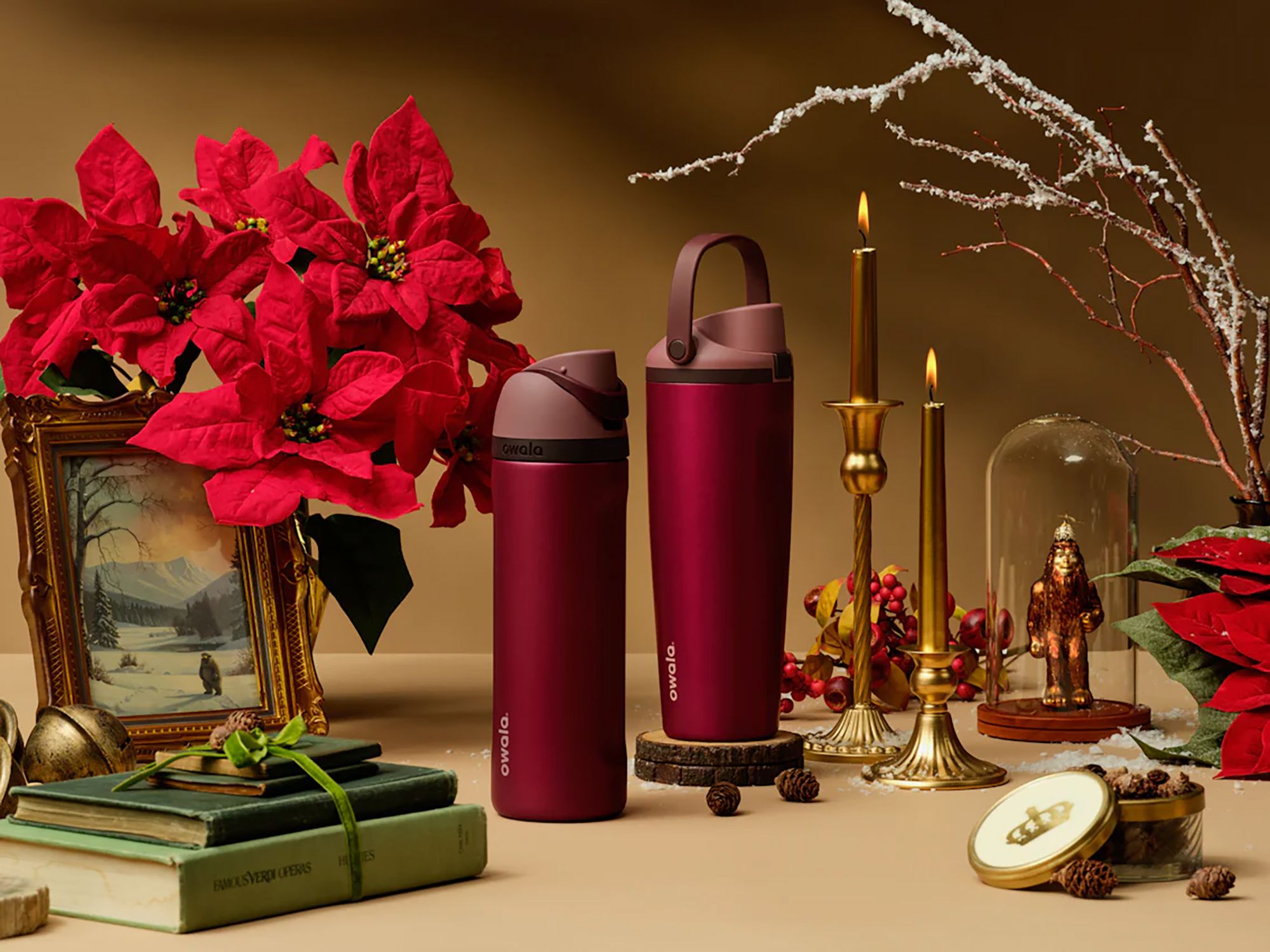 Owala 30 oz. FreeSip Sway Travel Tumbler - Holiday Collection product image