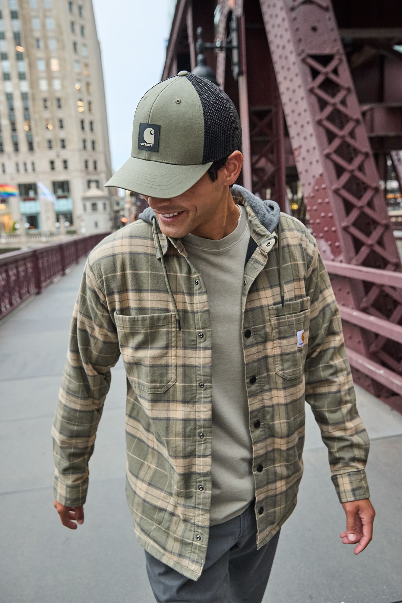 Carhartt Men's Rugged Flex Twill Mesh Back Logo Patch Cap product image