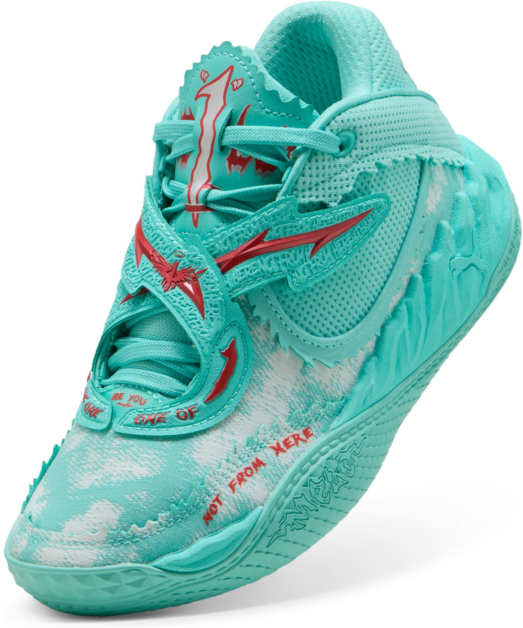 PUMA x LAMELO BALL Kids' Grade School MB.05 'Melo World' Basketball Shoes product image