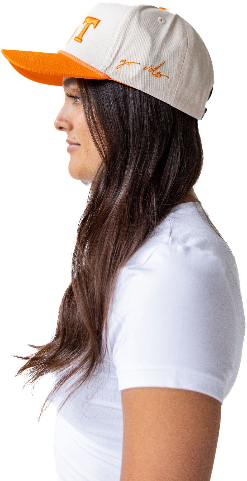 Gameday Social Women's Tennessee Volunteers Ivory Saturday Stretch Adjustable Hat product image